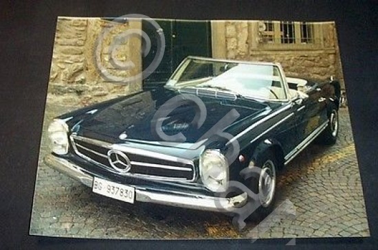 Fotografia epoca Mercedes SL 280 1969 Pagoda