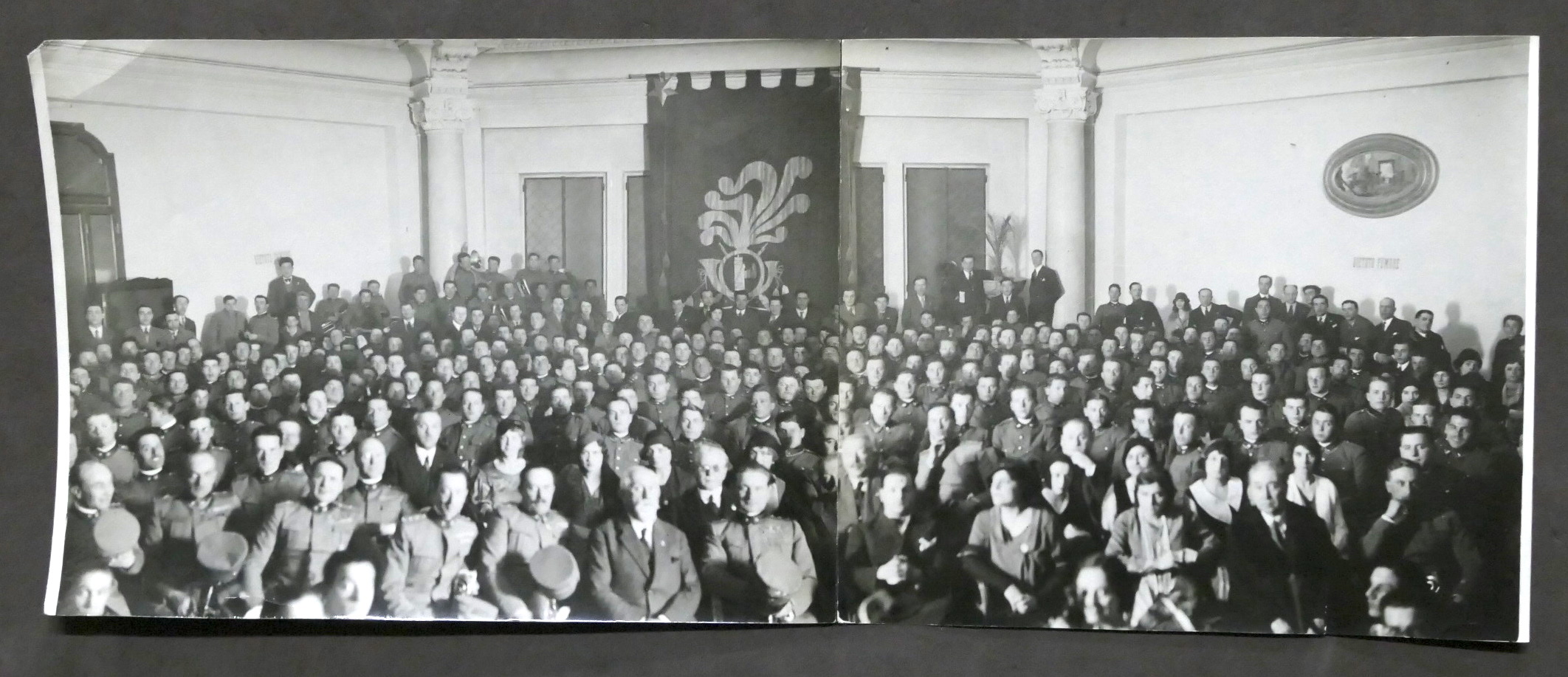 Fotografia festa dell'Associazione Bersaglieri Luciano Manara a Milano - 1932