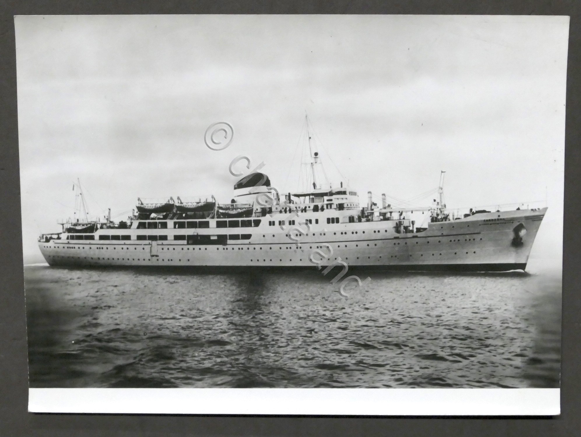Fotografia m/n Sardegna - Nave passeggeri Tirrenia Navigazione - anni …
