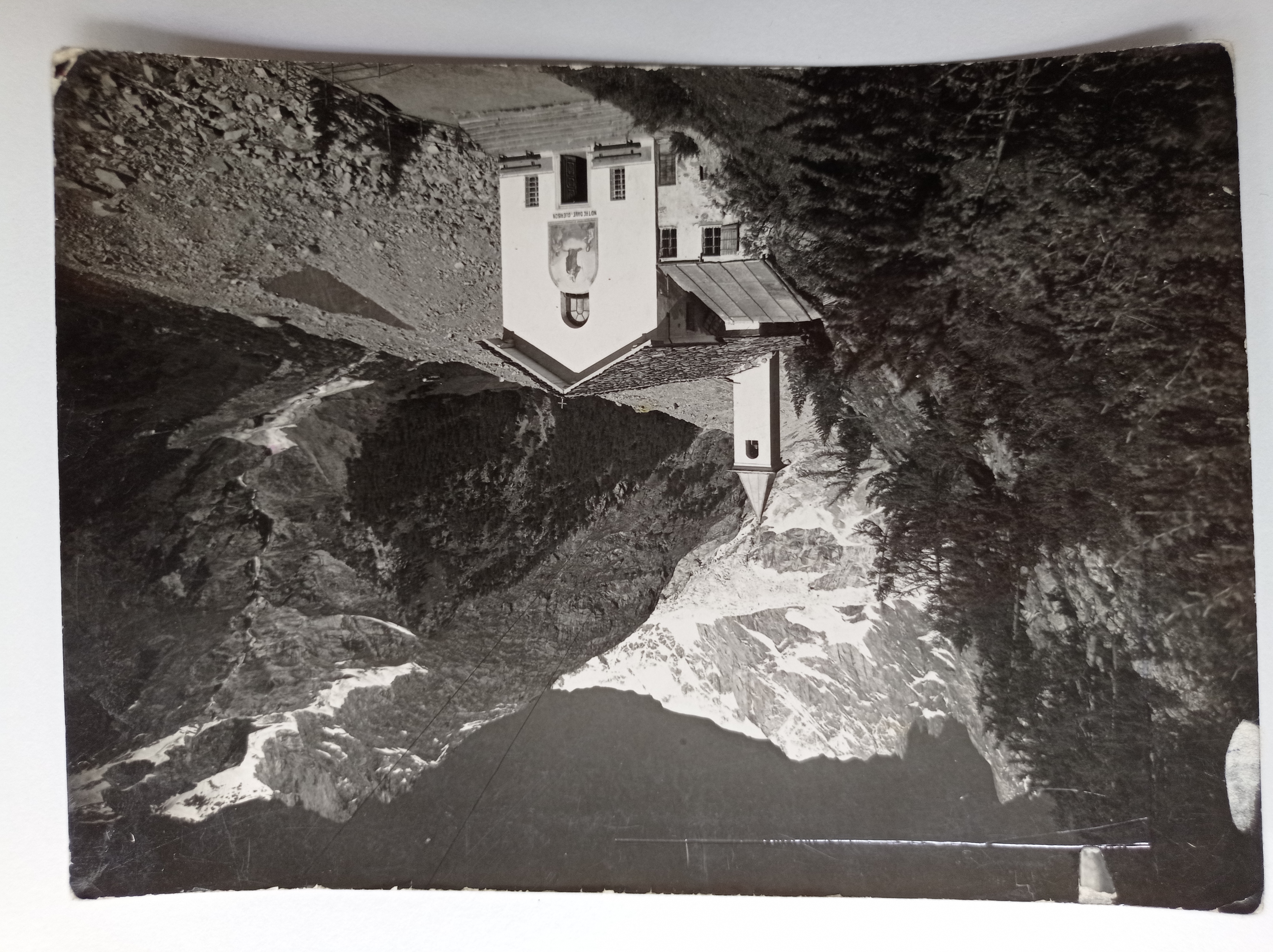 Fotografia Originale - Santuario di Notre-Dame de Guérison Courmayeur - …