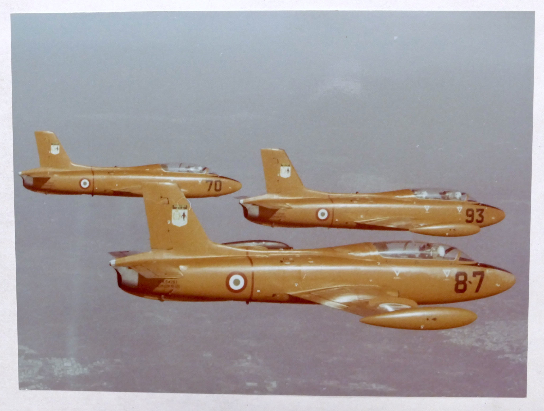 Fotografia originale Aermacchi M.B. 326 - Velivolo da addestramento - …