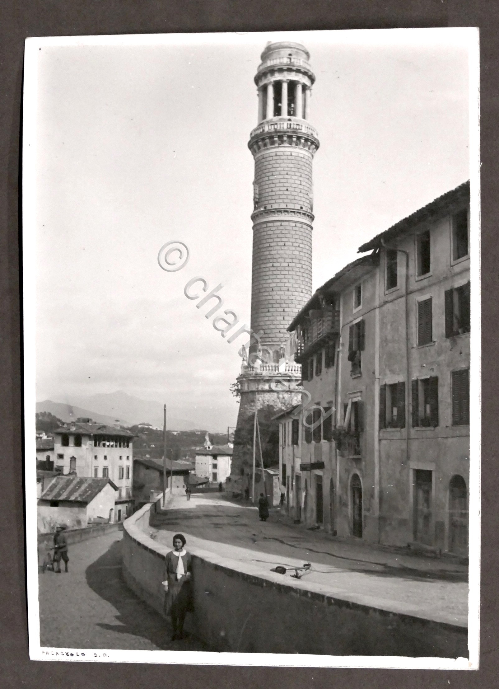 Fotografia Palazzolo sull'Oglio - Torre del Popolo - 1930