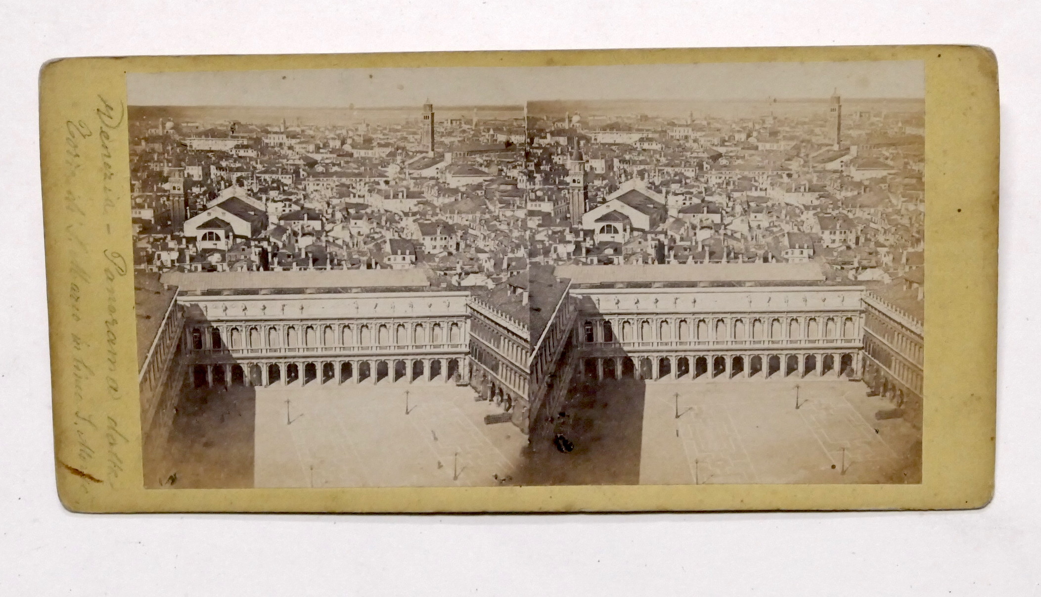 Fotografia stereoscopica - Venezia - Panorama dalla Torre di San …