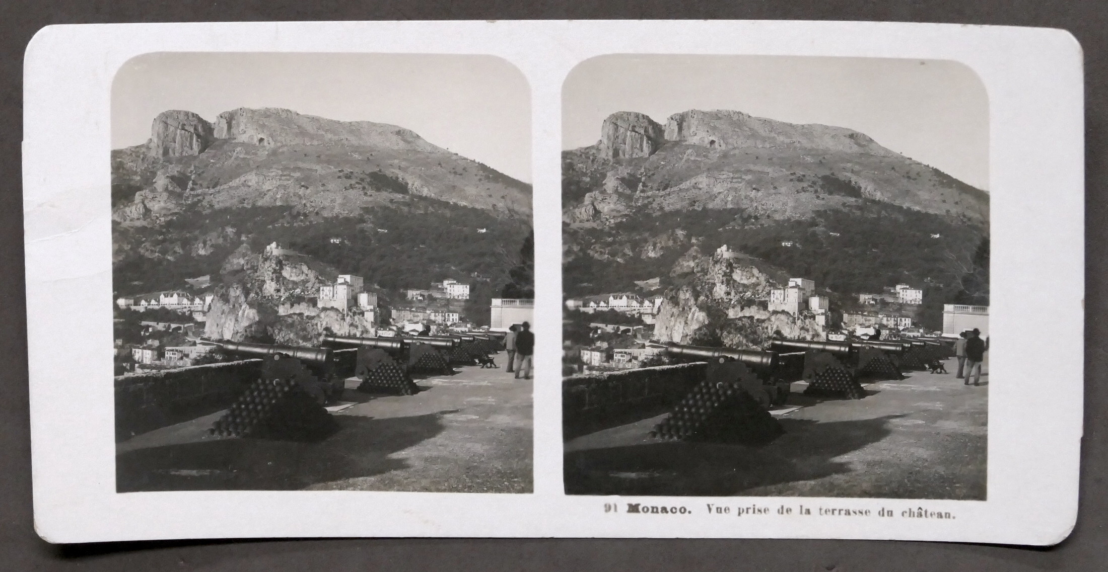 Fotografia stereoscopica Nizza - Nice - Vue prise de la …