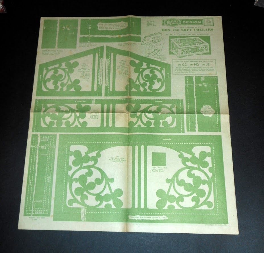 Fretwork Tavola n° 2576 Hobbies Design - Box for Soft …