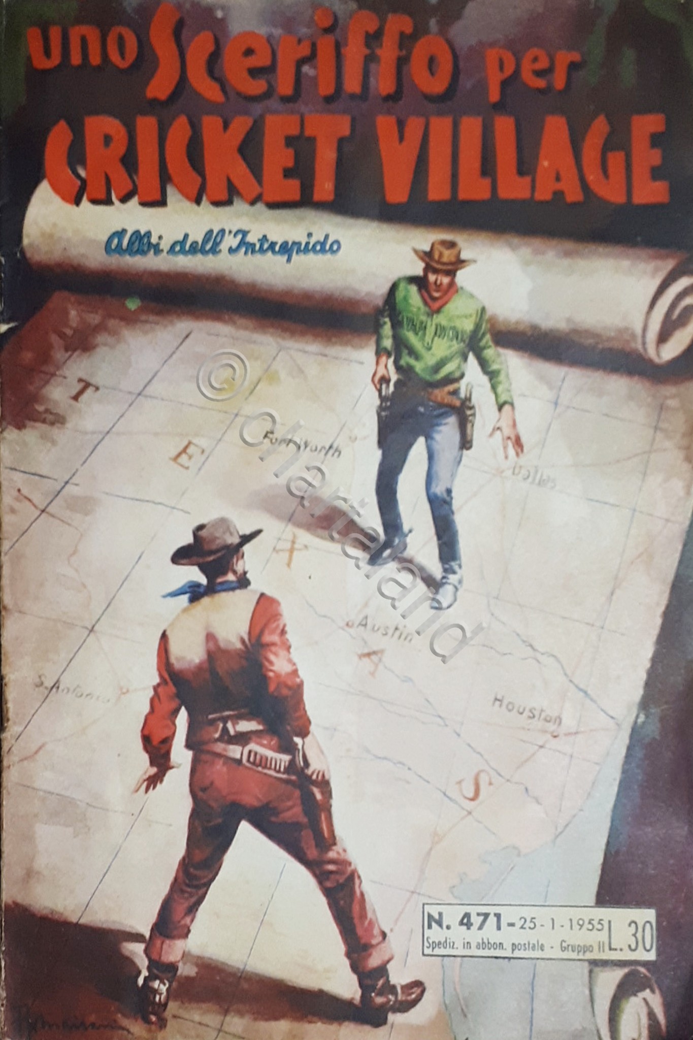 Fumetti - Albi dell'Intrepido N. 471 - Uno Sceriffo per …