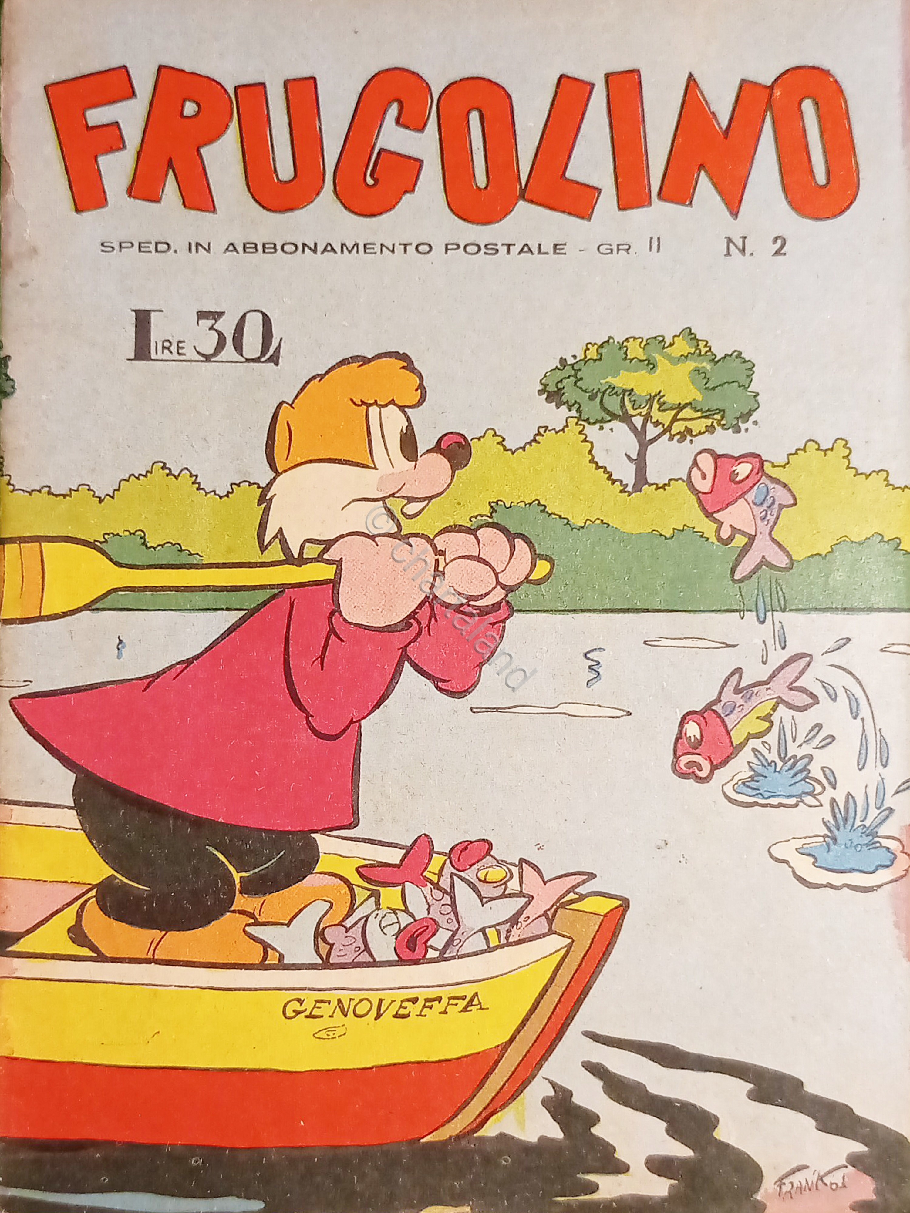 Fumetti - Frugolino N. 2 - 1961