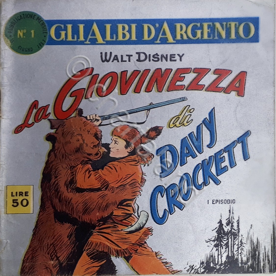 Fumetti - Gli Albi d'Argento N.1 - La Giovinezza di …