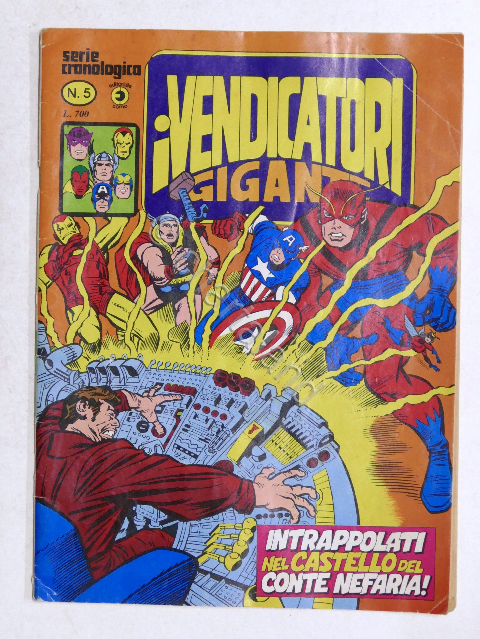 Fumetti - I Vendicatori Gigante - Serie cronologica N. 5 …