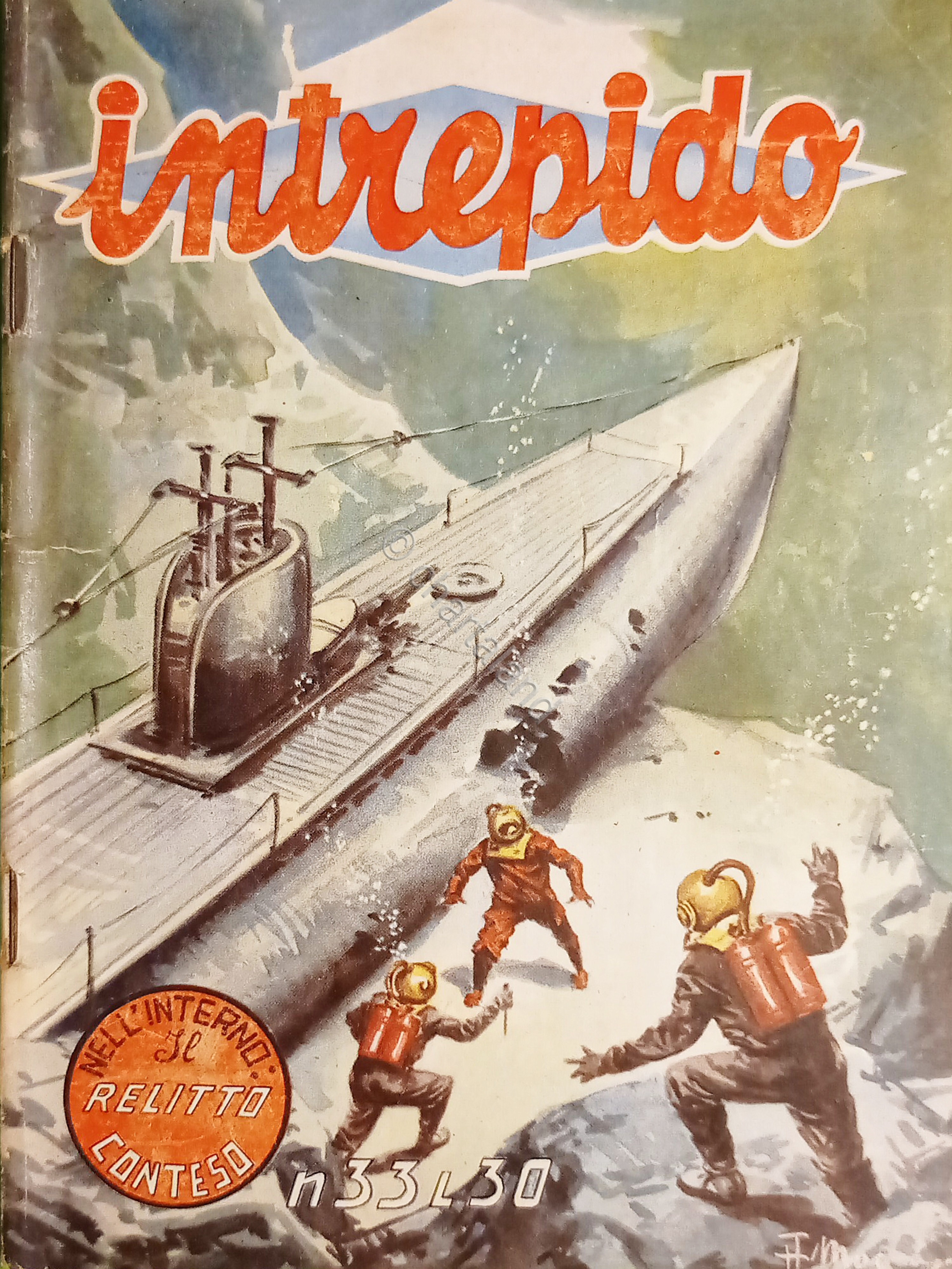 Fumetti - Il relitto conteso - Intrepido N. 33 - …