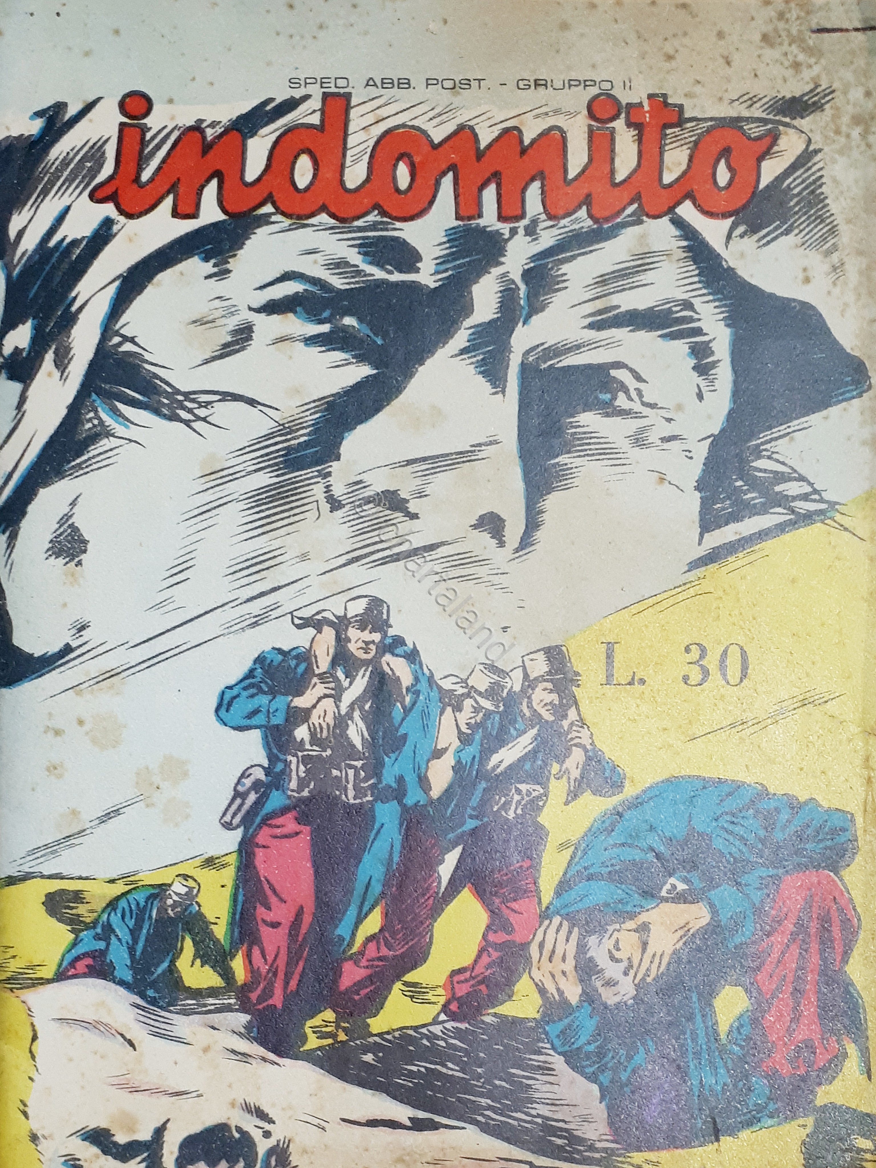 Fumetti - Indomito N. 23 - 1961