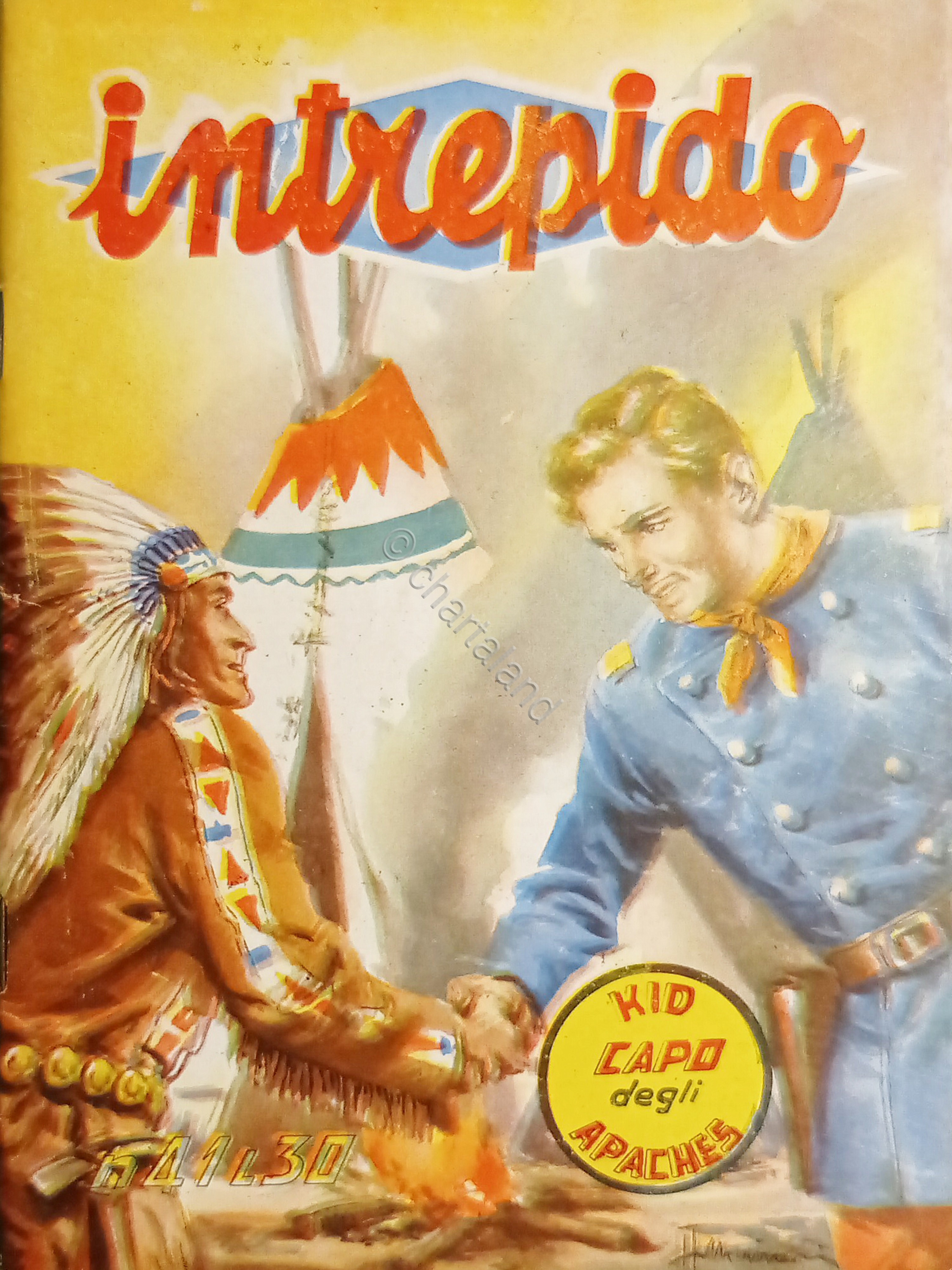 Fumetti - Kid Capo degli Apaches - Intrepido N. 41 …