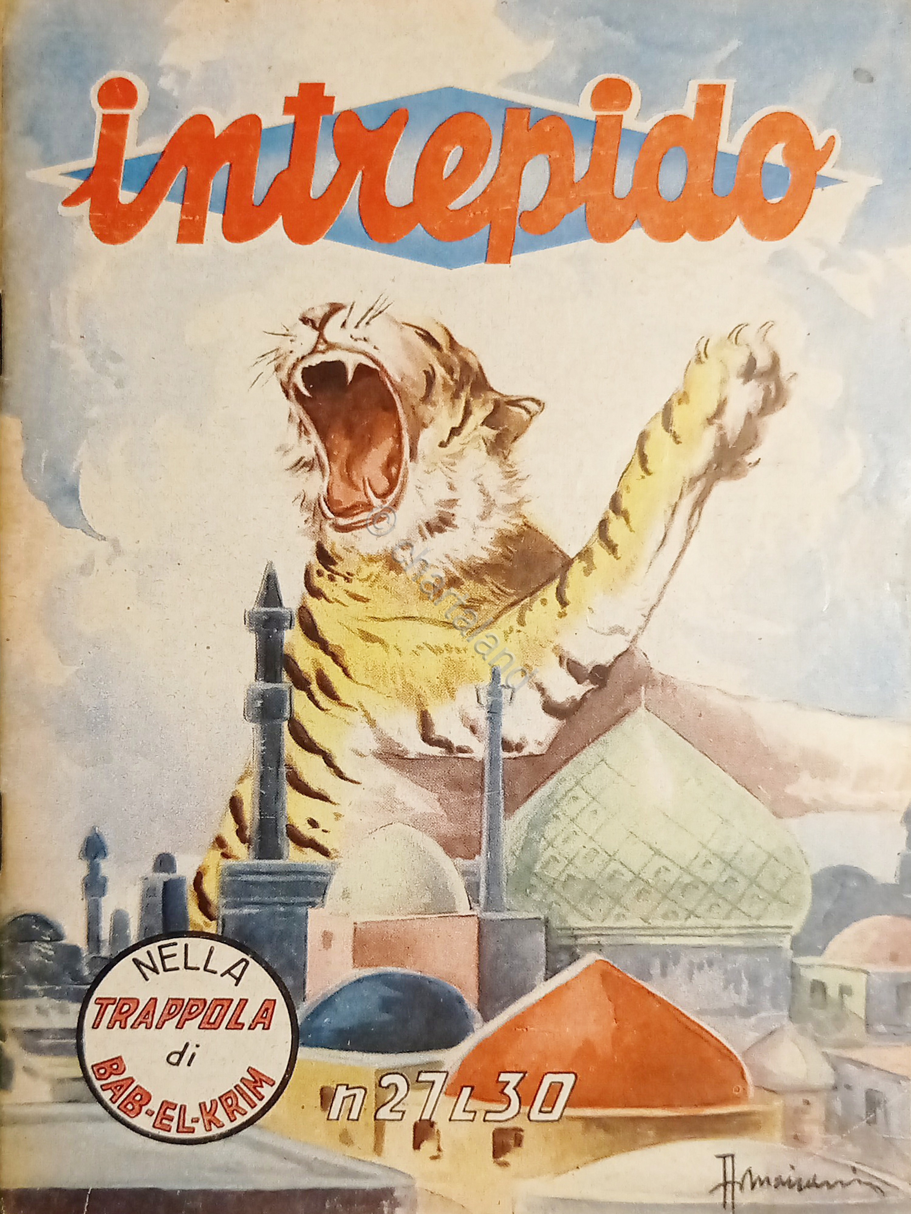 Fumetti - Nella trappola di Bab-El-Krim - Intrepido N. 27 …