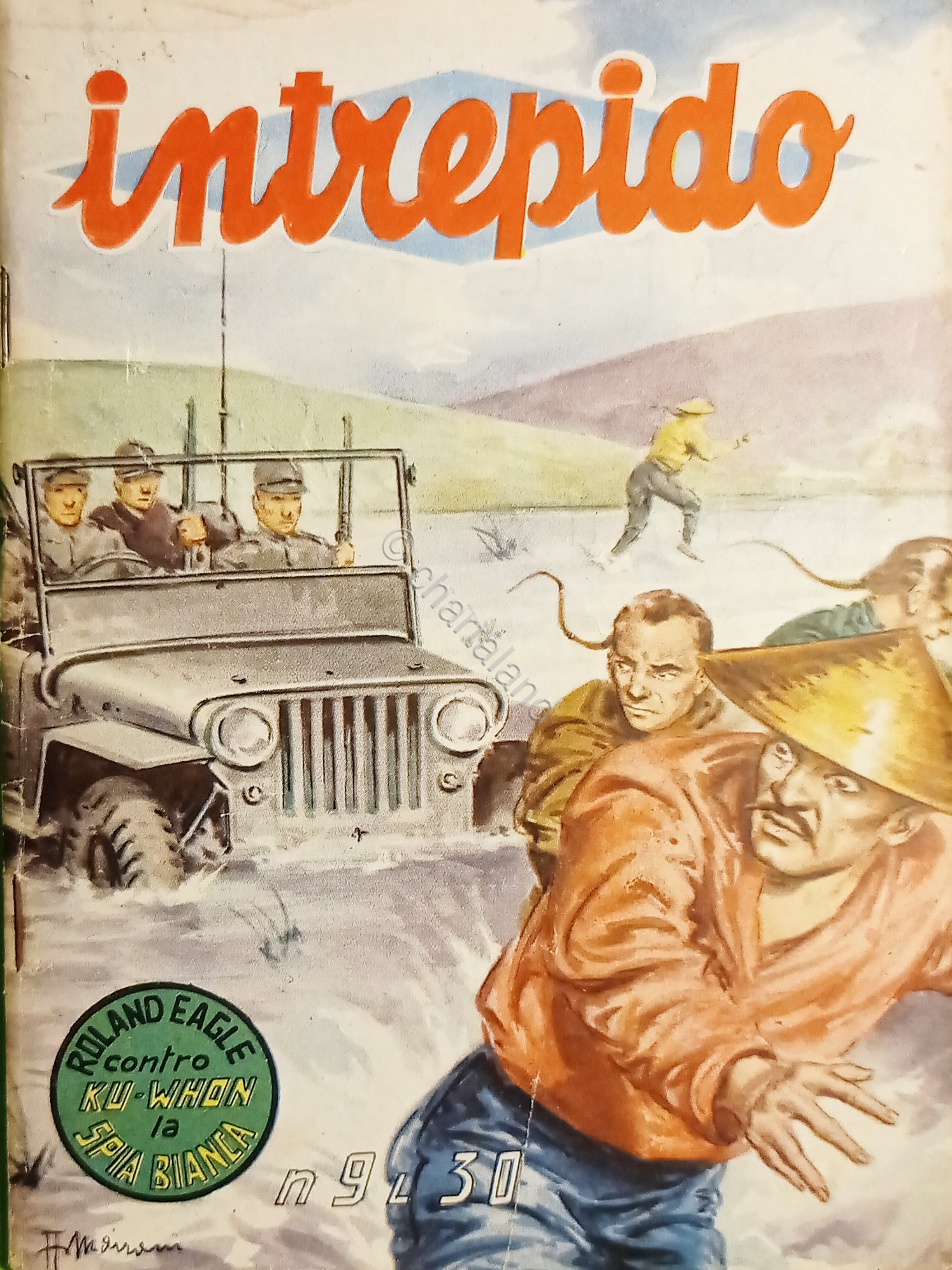 Fumetti - Roland Eagle contro Ku-Whon la Spia Bianca - …