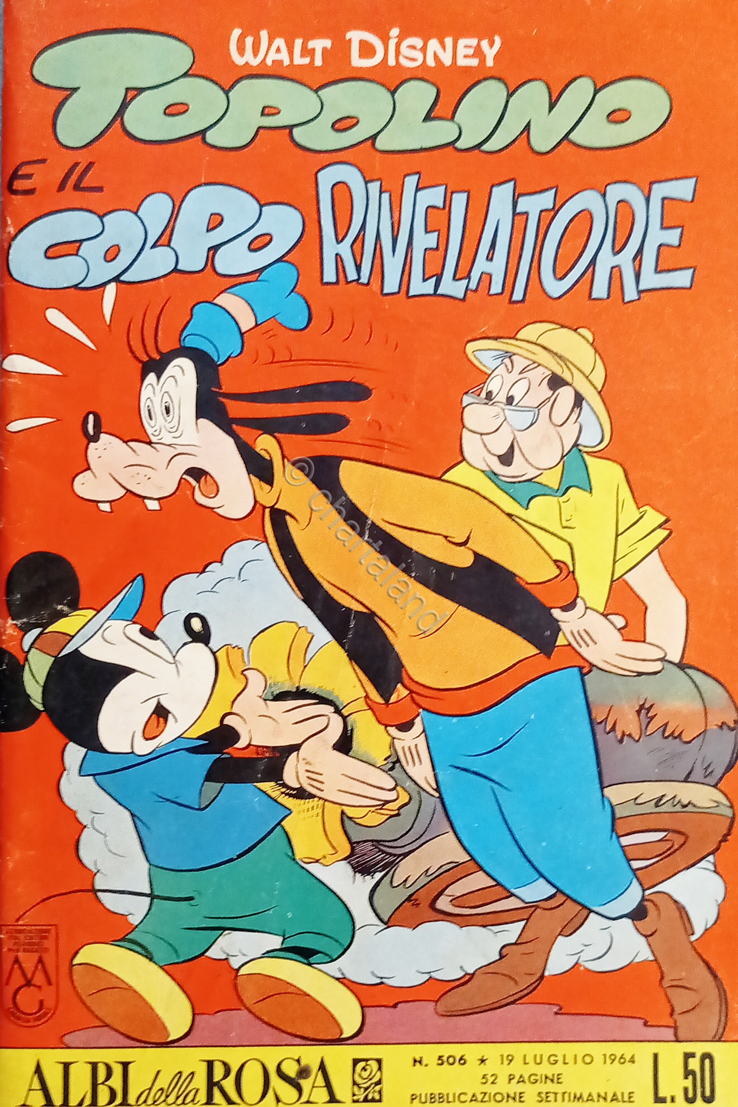 Fumetti Albi della Rosa N. 506 Walt Disney - Topolino …