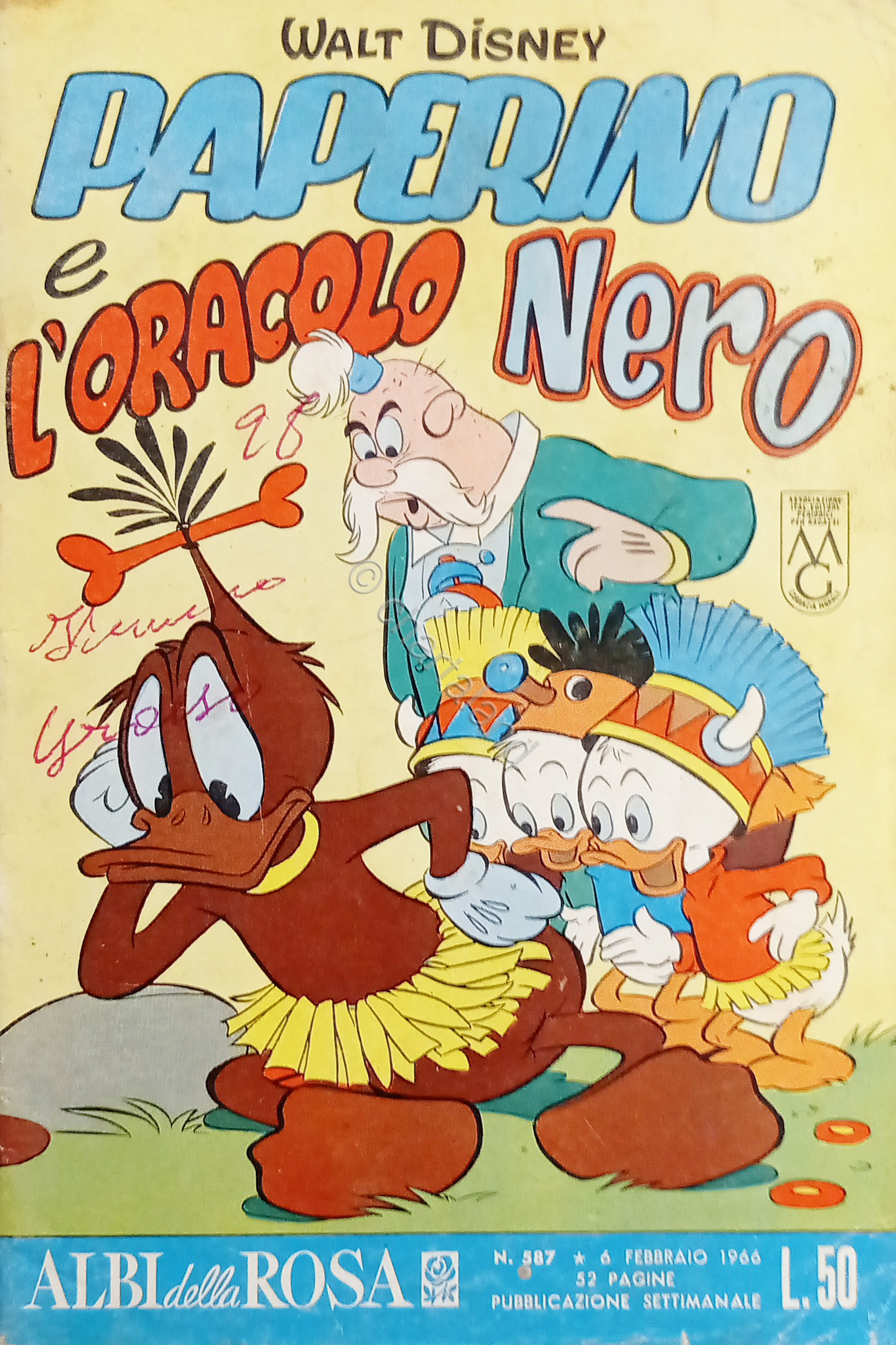 Fumetti Albi della Rosa N. 587 - Walt Disney - …