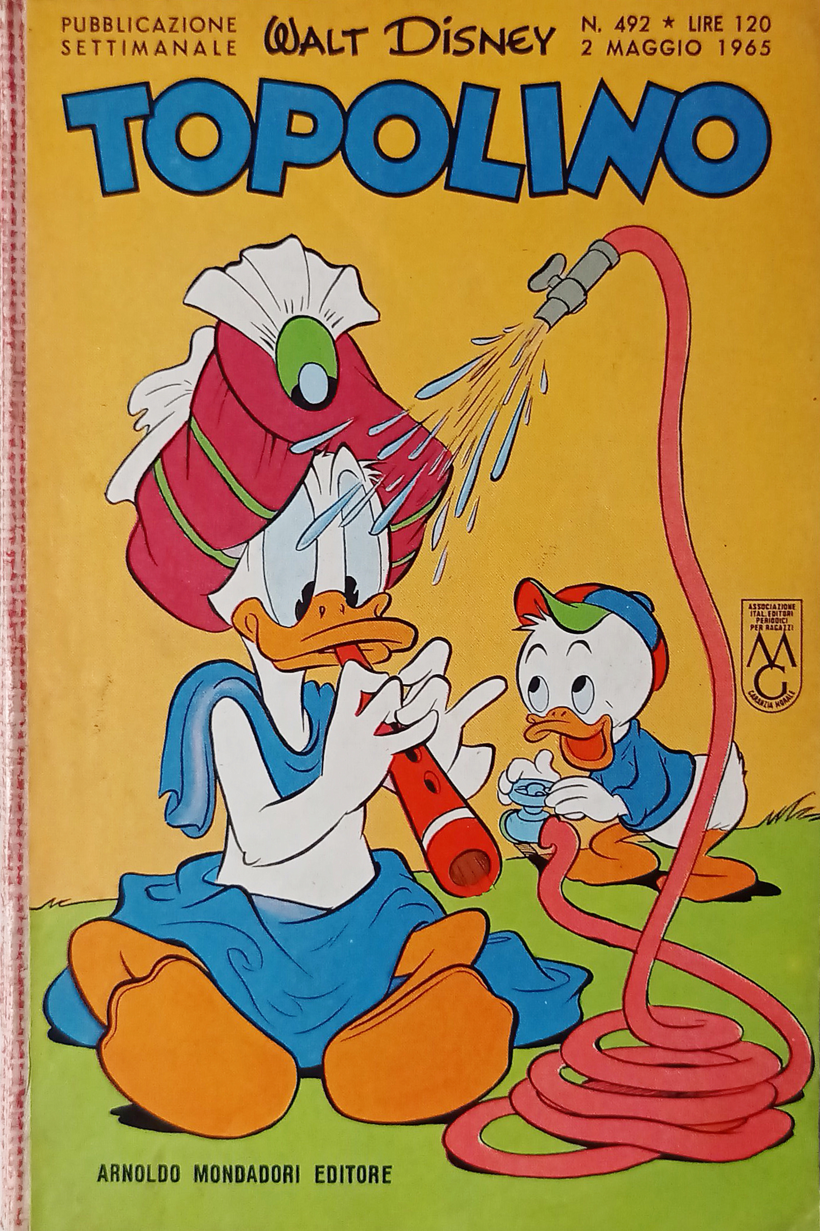 Fumetti Walt Disney - Topolino N. 492 - 1965 con …