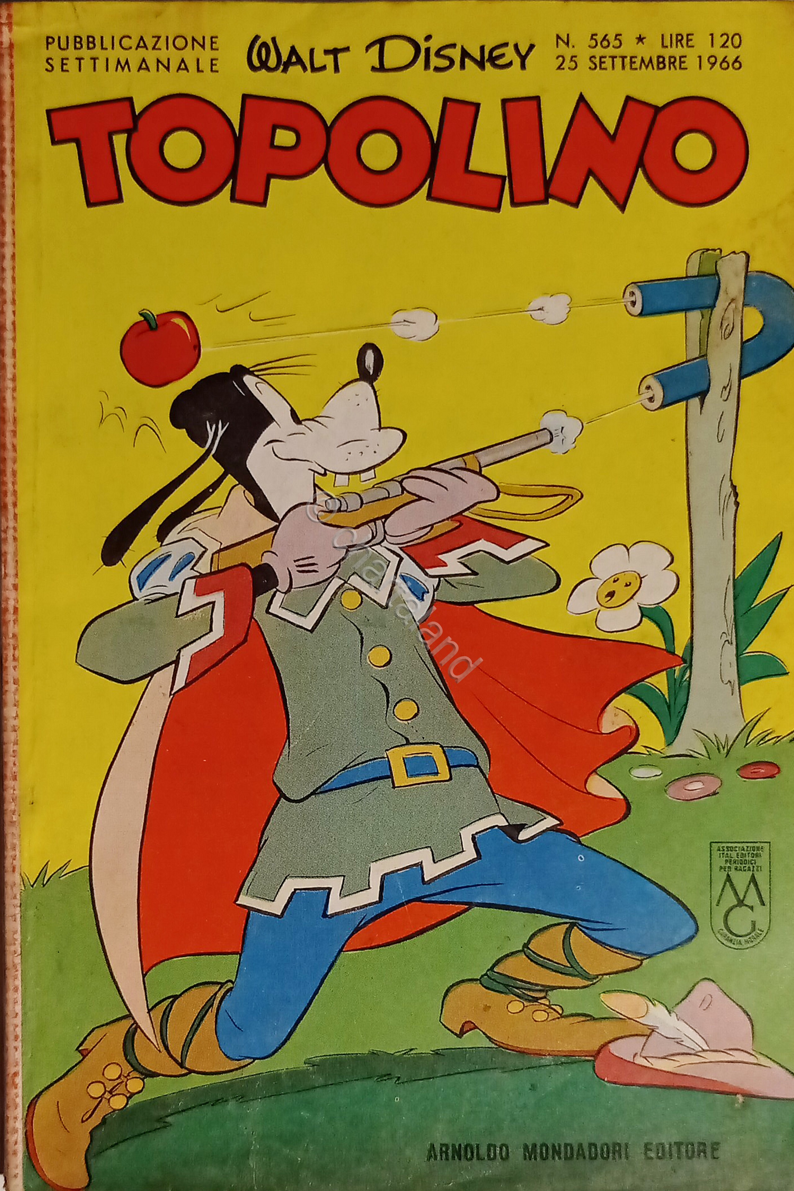 Fumetti Walt Disney - Topolino N. 565 - 1966 Mondadori …
