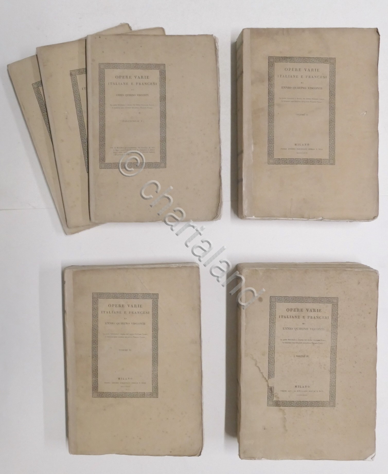 G. Labus - Opere varie italiane e francesi di Ennio …