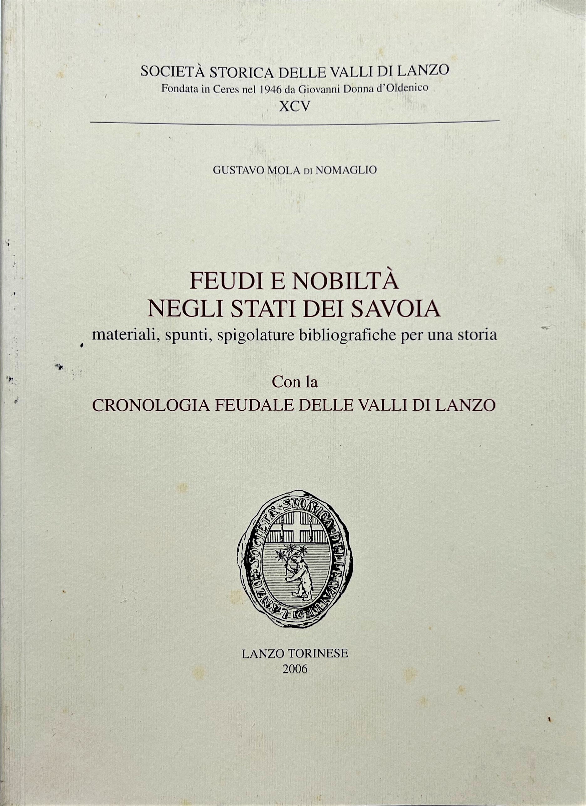 G. Mola di Nomaglio - Feudi e Nobilità negli Stati …