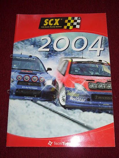Giocattoli Auto - Catalogo SCX 1:32 Scale Racing System 2004