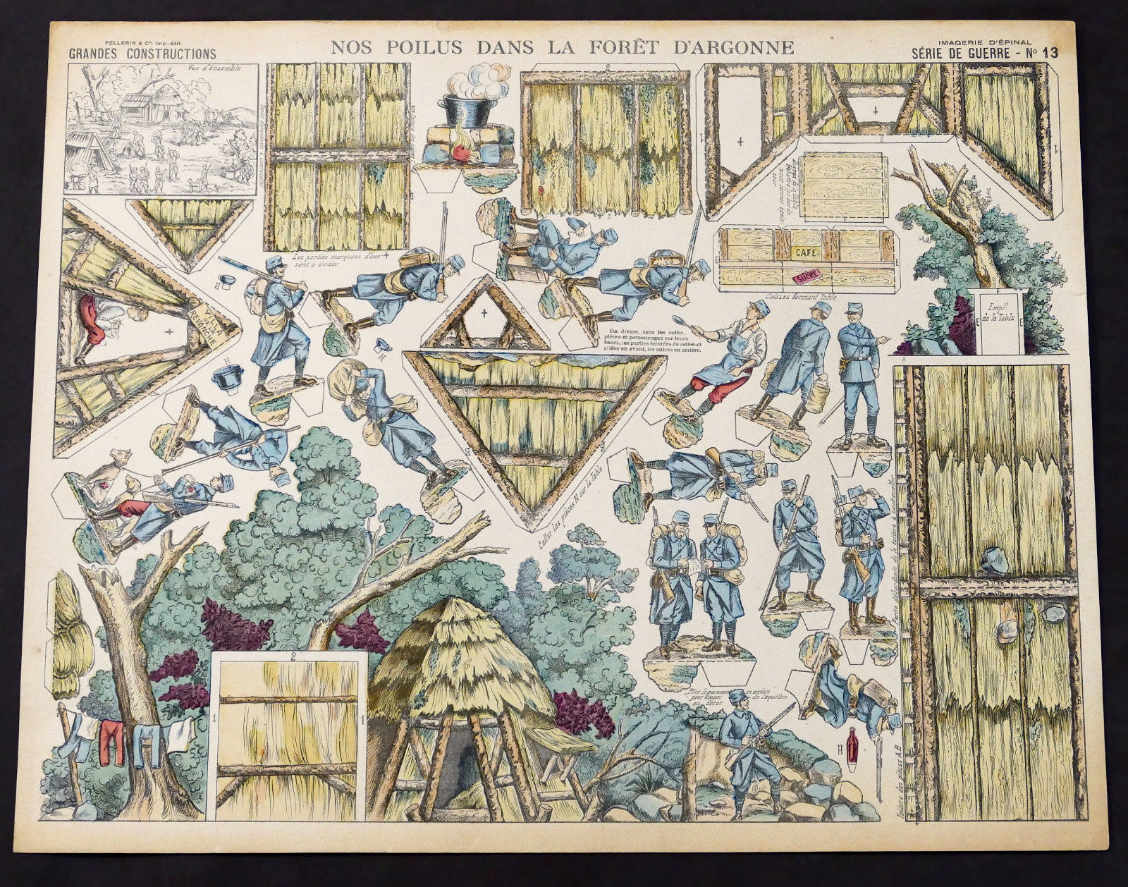 Gioco Costruzione - Imagerie d'Epinal - Serie de guerre N° …