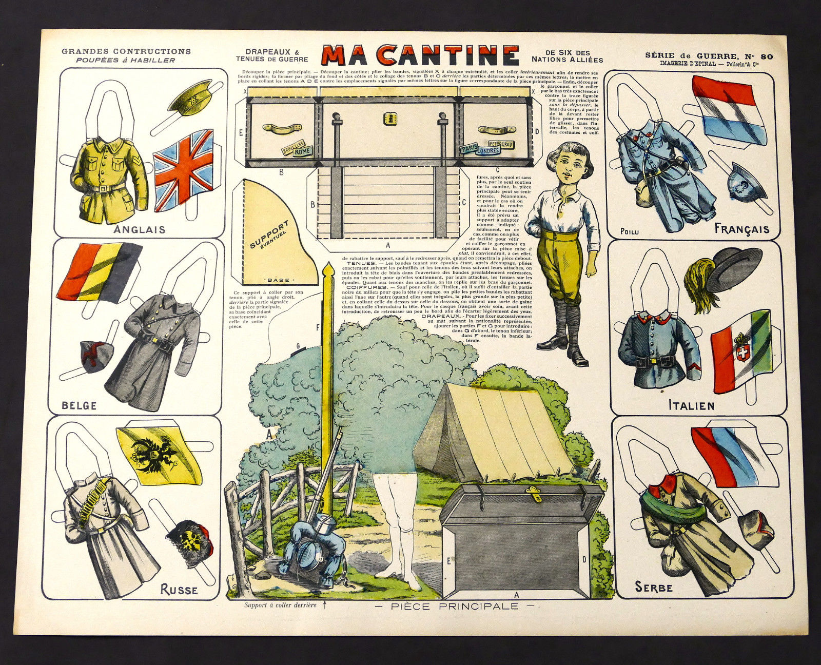 Gioco Costruzione - Imagerie d'Epinal N° 80 Ma Cantine - …