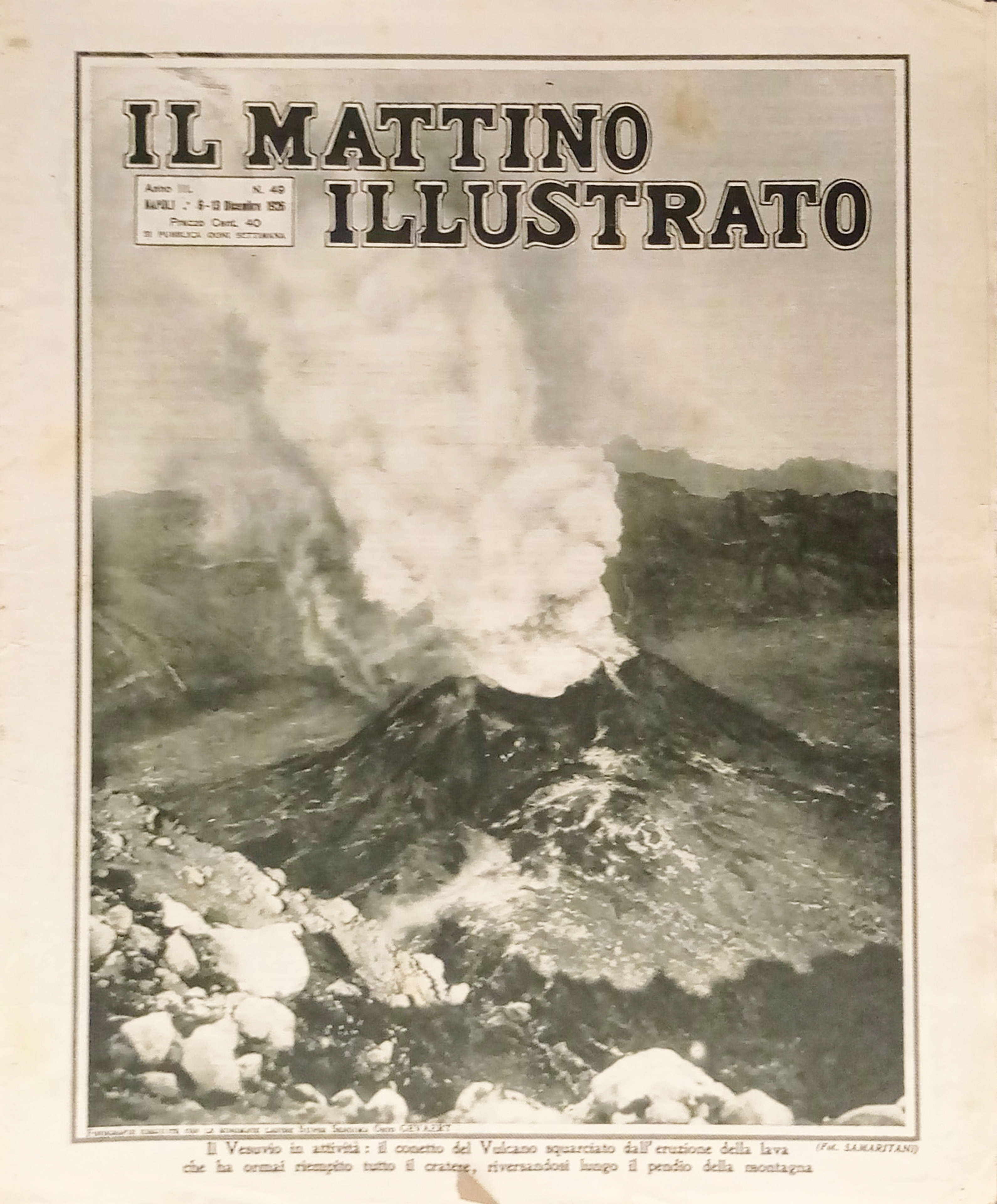 Giornale - Il Mattino Illustrato N. 40 - 1926 Il …