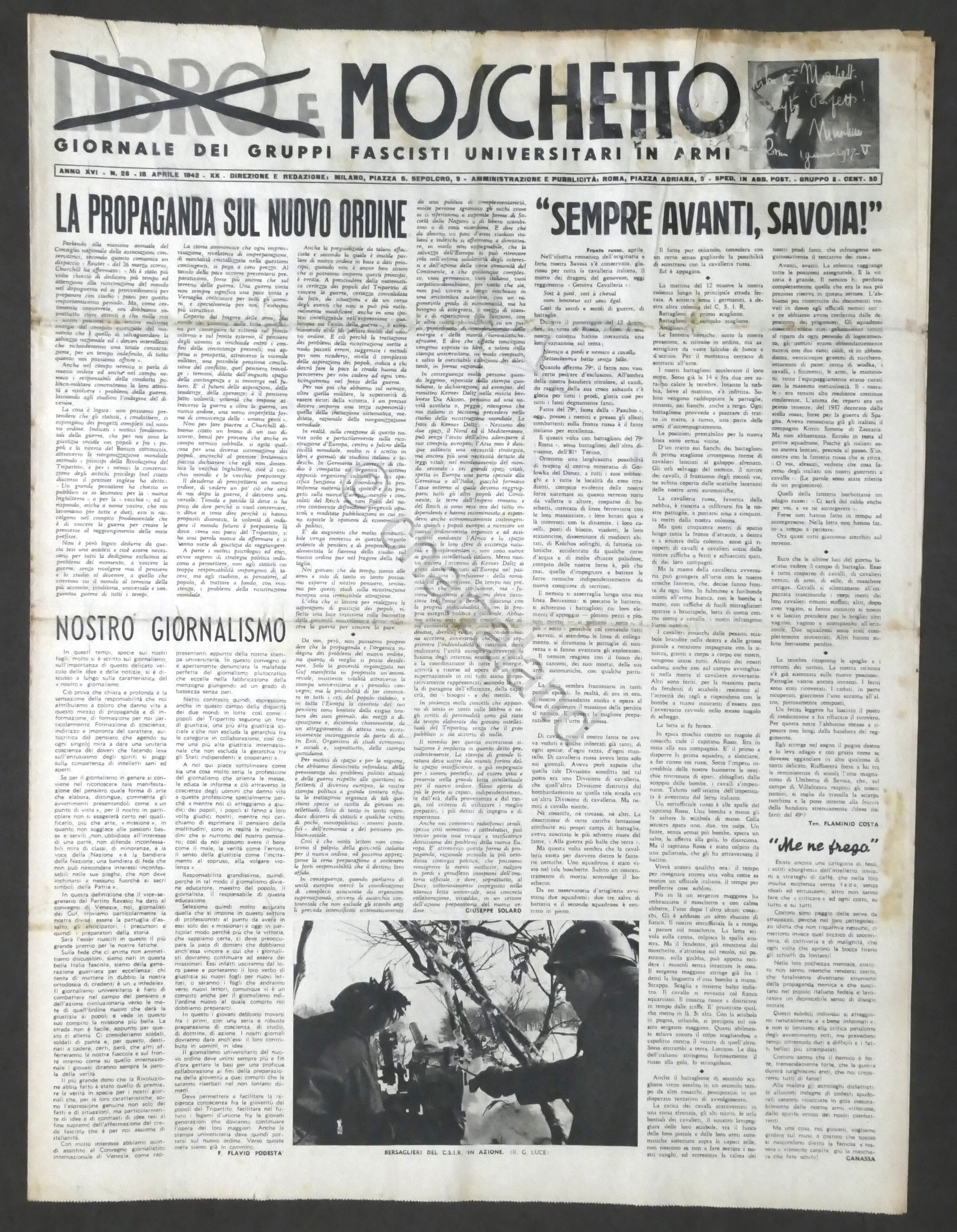 Giornale - Libro e Moschetto - Anno XVI - N. …