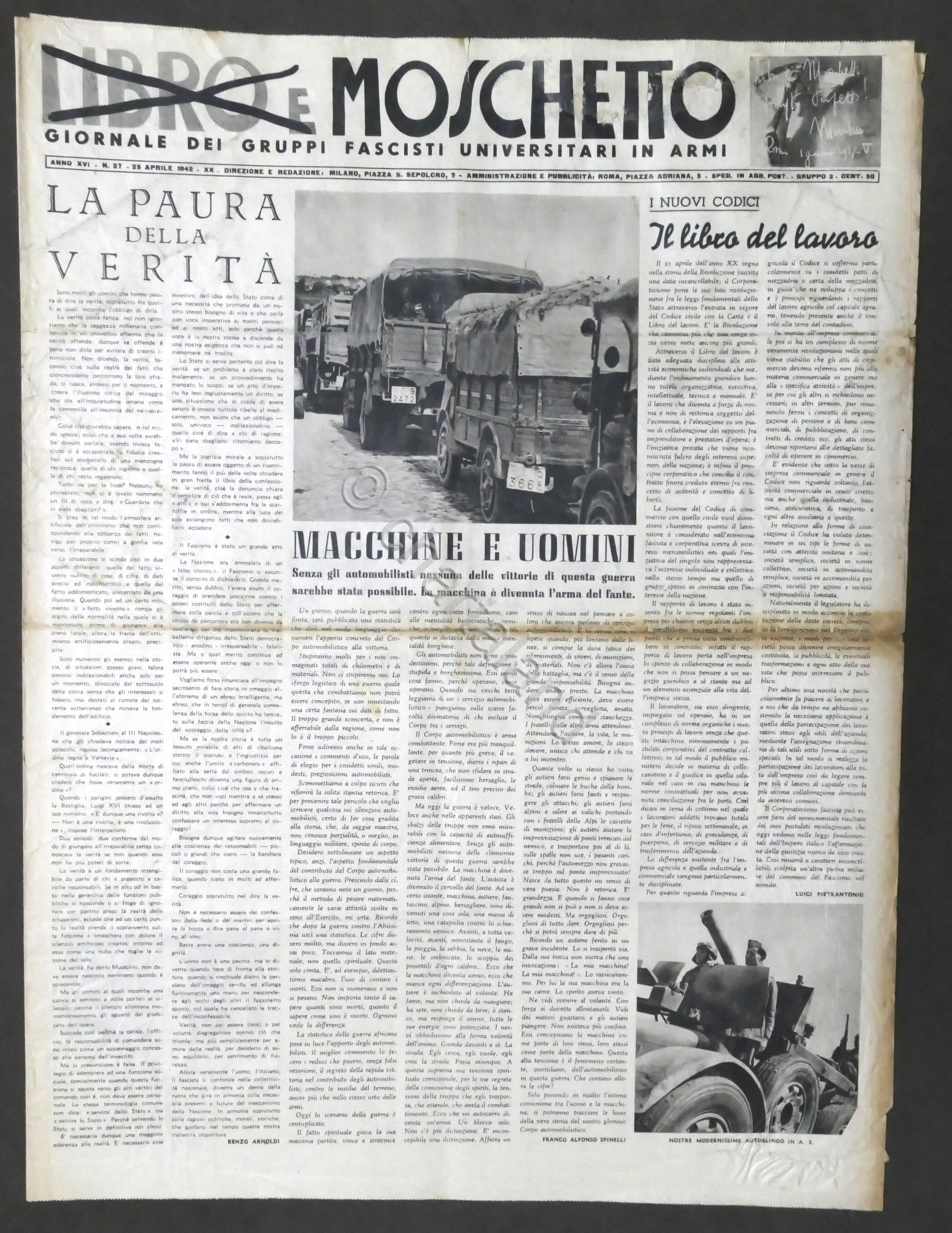 Giornale - Libro e Moschetto - Anno XVI - N. …