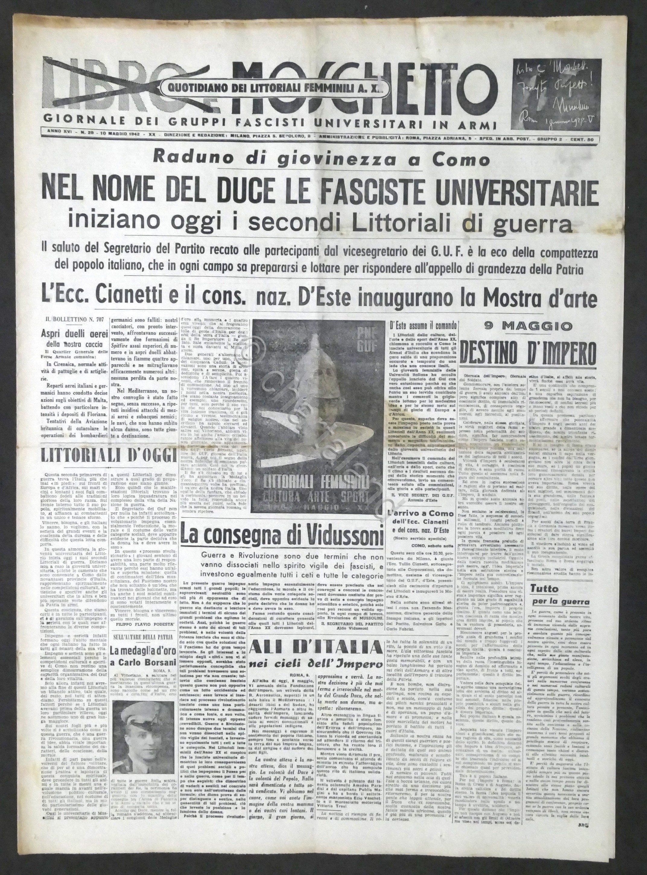 Giornale - Libro e Moschetto - Anno XVI - N. …