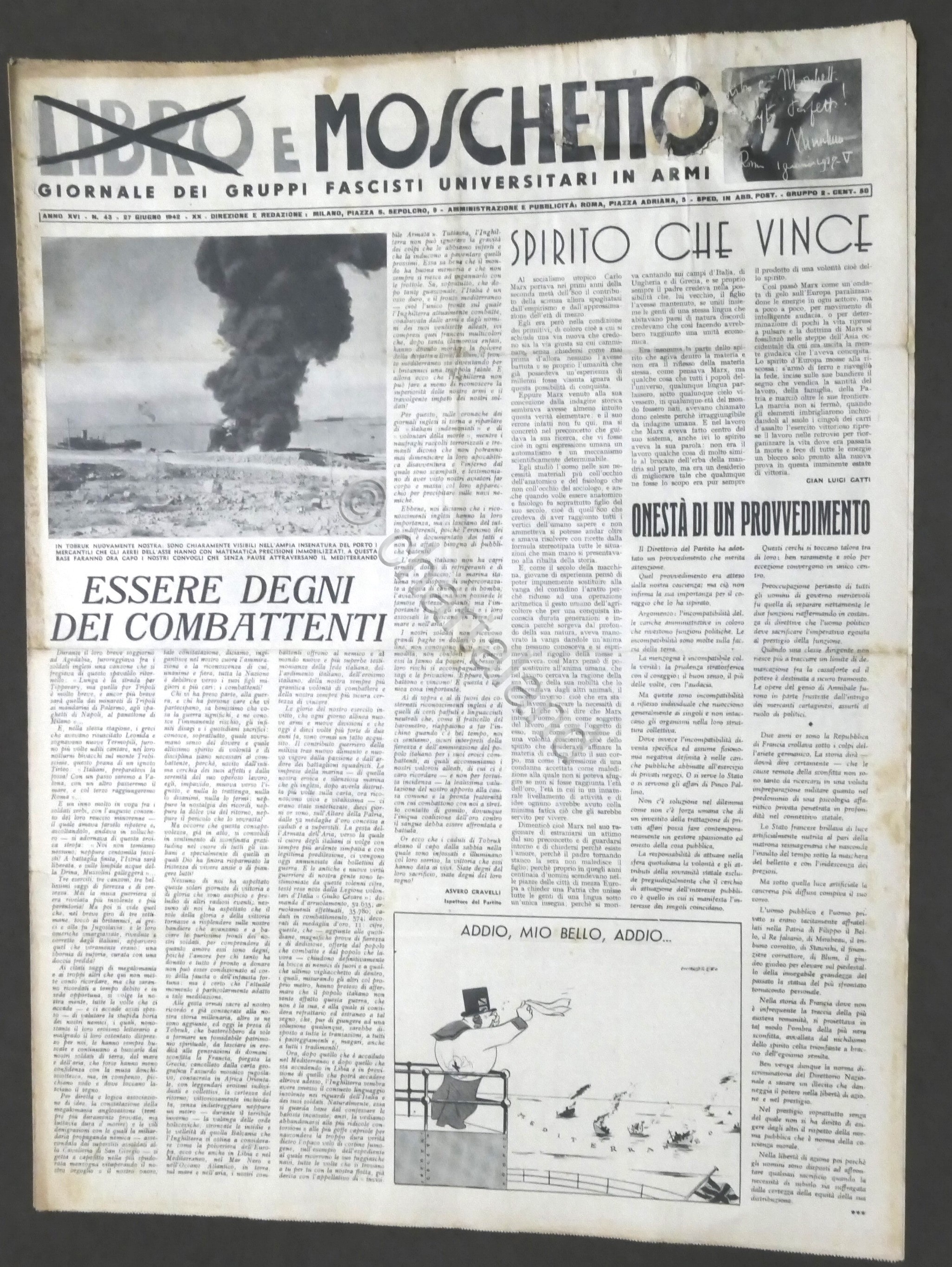 Giornale - Libro e Moschetto - Anno XVI - N. …