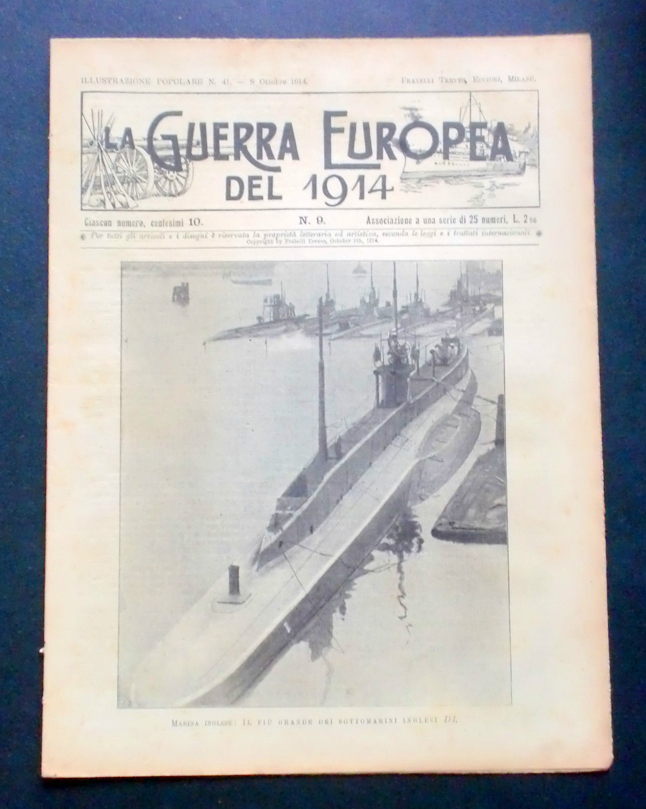 Giornale delle Famiglie - L'Illustrazione Popolare - Guerra Europea N° …