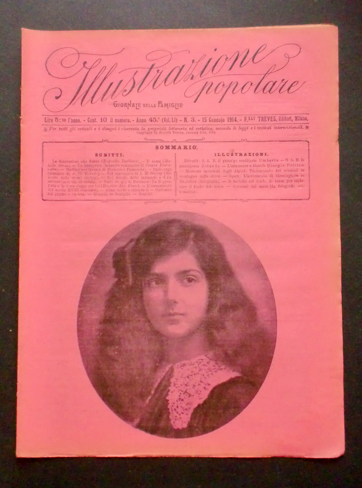 Giornale delle Famiglie - L'Illustrazione Popolare - N° 3 - …