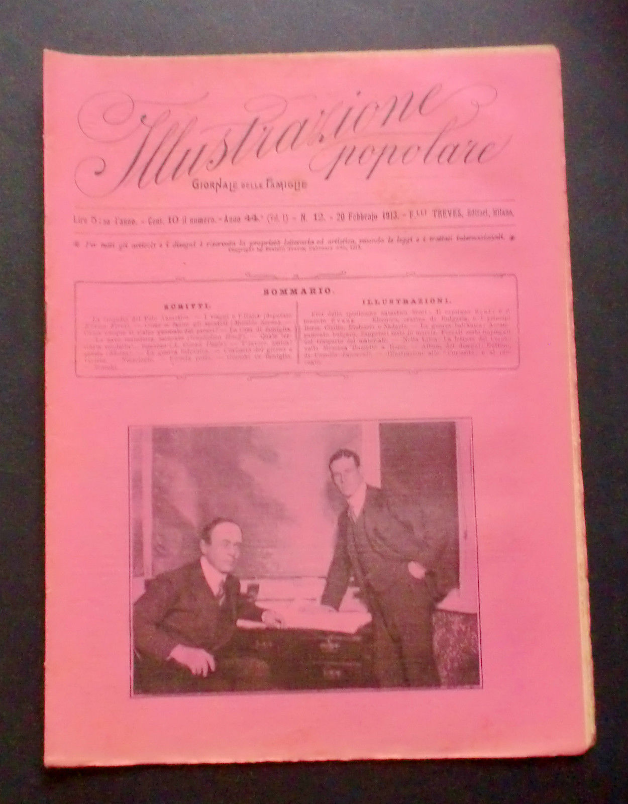 Giornale delle Famiglie - L'Illustrazione Popolare Guerra Italo-Turca N° 12 …