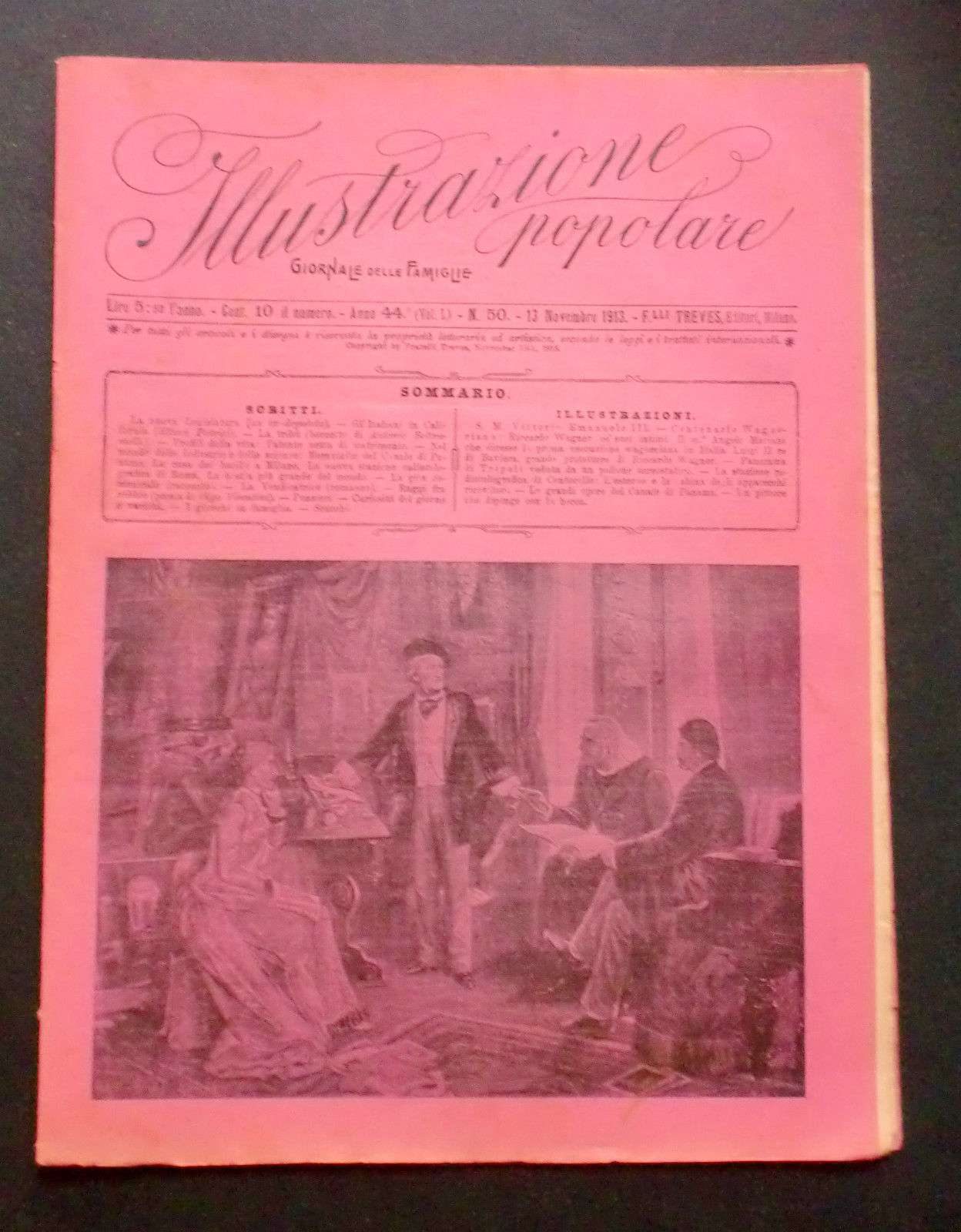 Giornale delle Famiglie - L'Illustrazione Popolare Guerra Italo-Turca N° 50 …