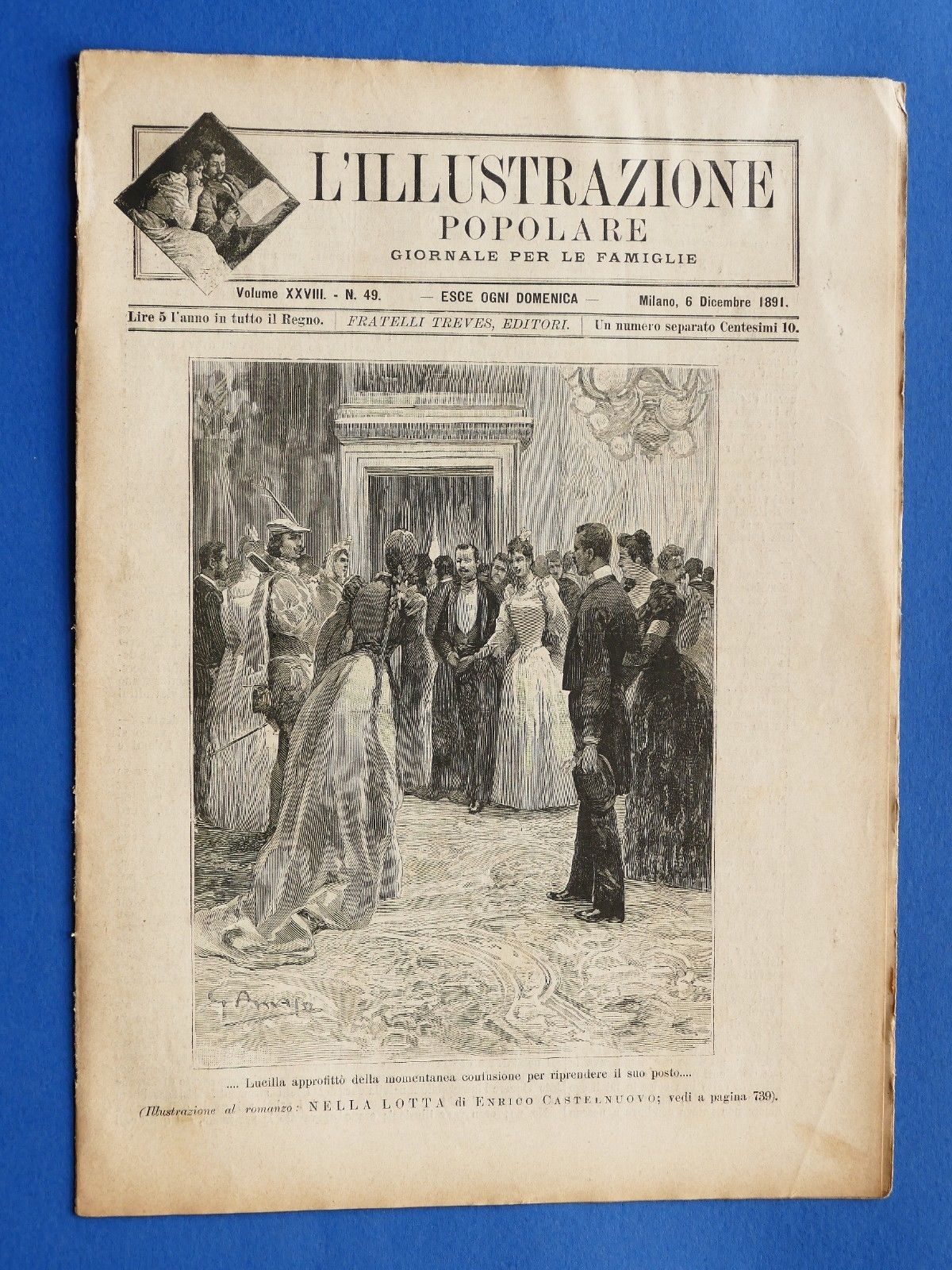 Giornale per le Famiglie - L'Illustrazione Popolare - N° 49 …