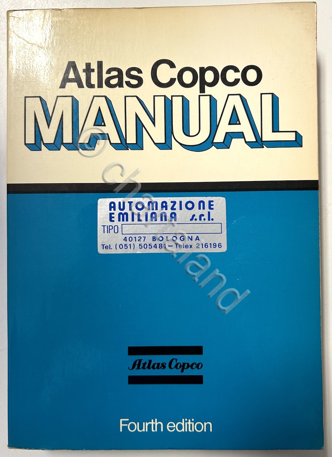 HCAV - Manual Atlas Copco - 4^ ed. 1982