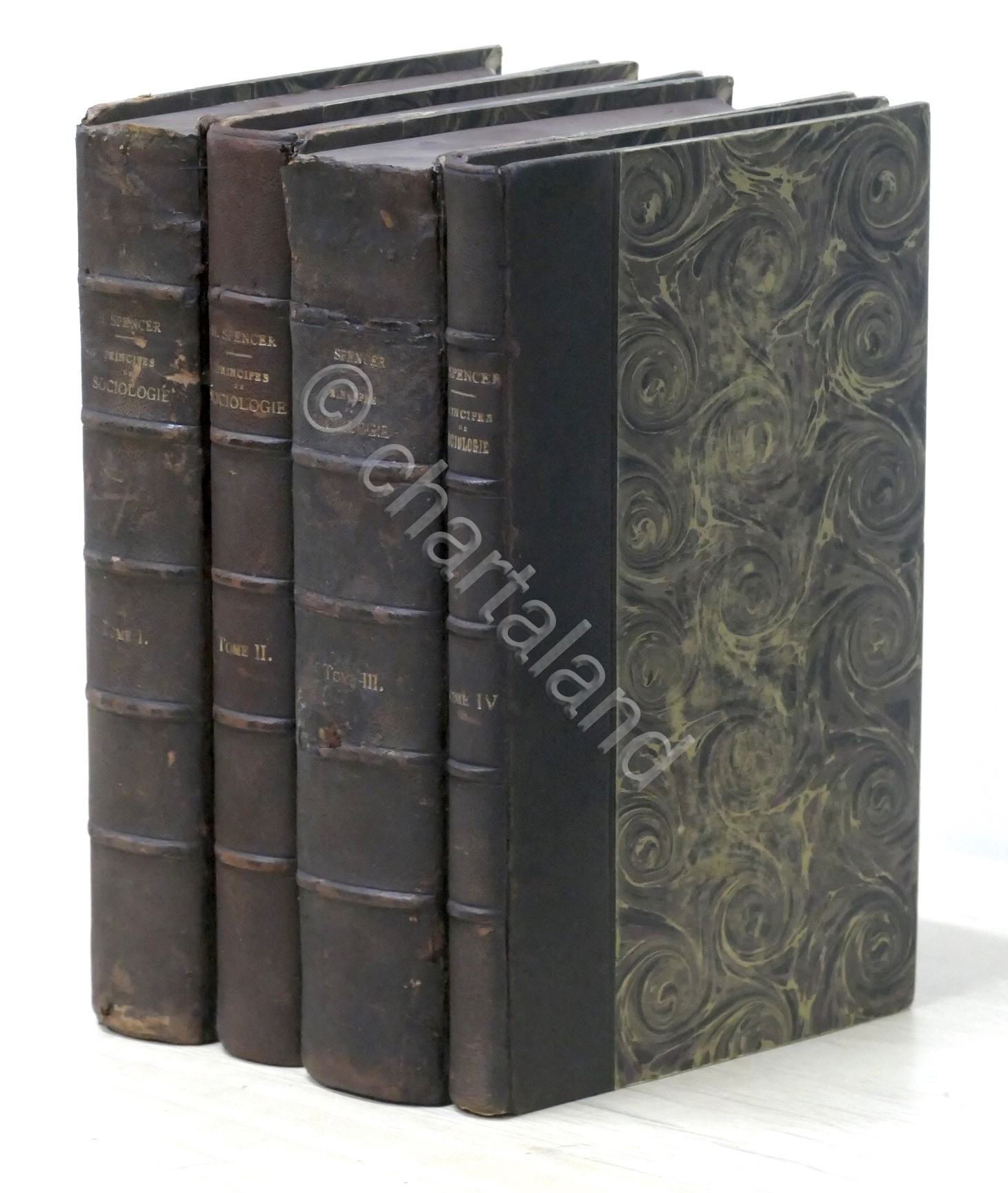 Herbert Spencer - Principes de Sociologie - Opera completa - …