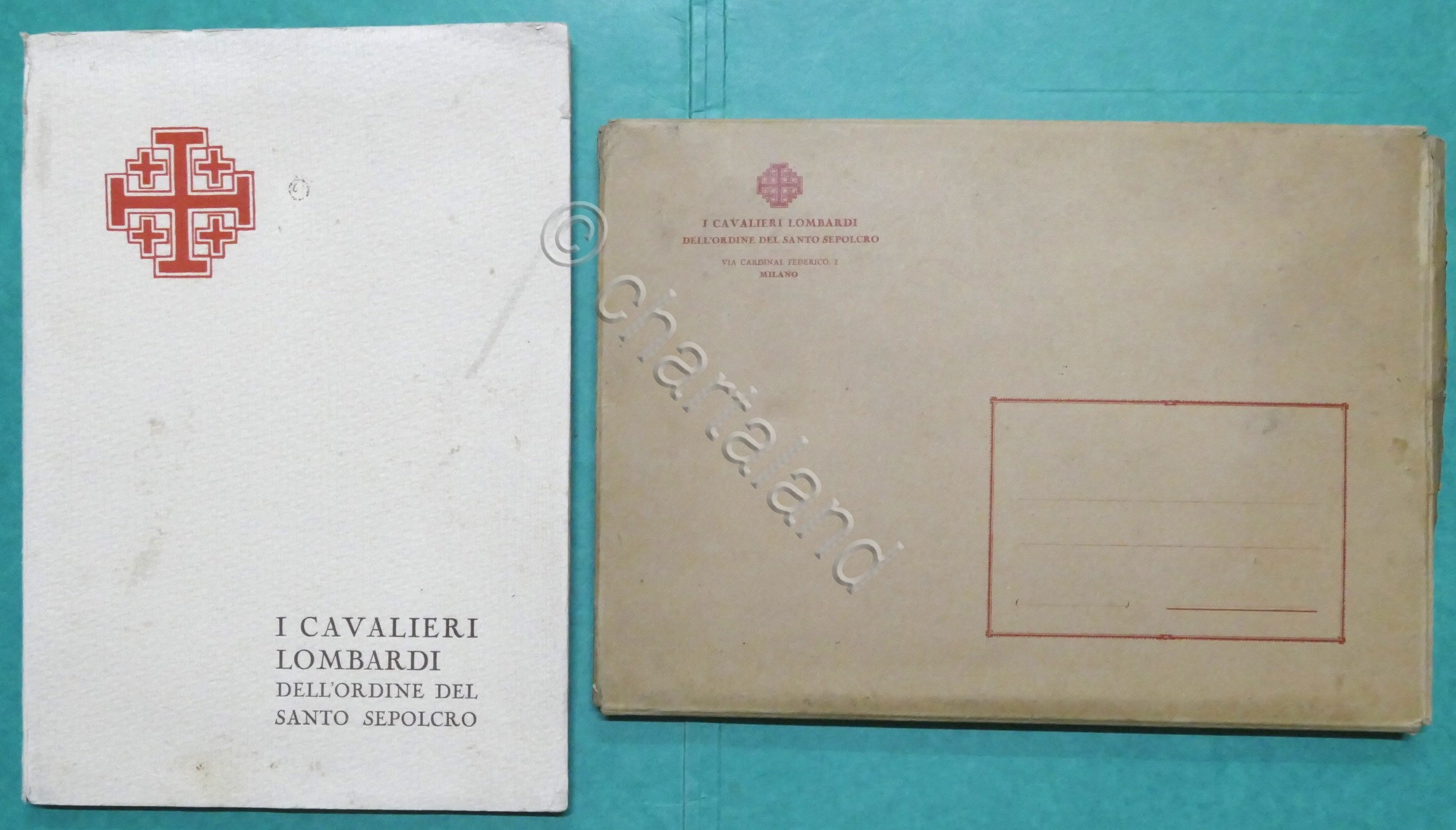 I Cavalieri Lombardi dell'Ordine del Santo Sepolcro - ed. 1930