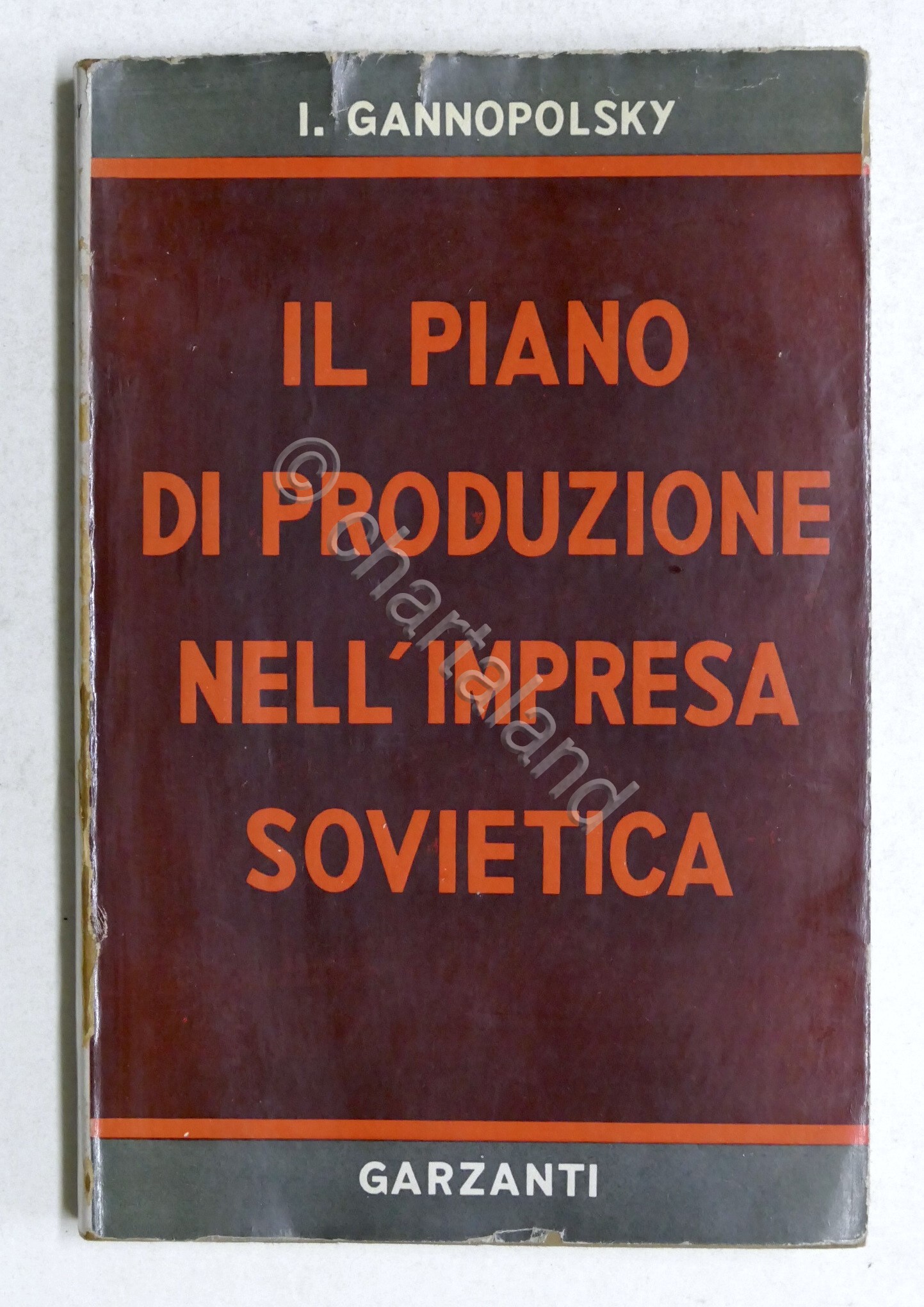 I. Gannopolsky - Il piano di produzione nell'impresa sovietica - …