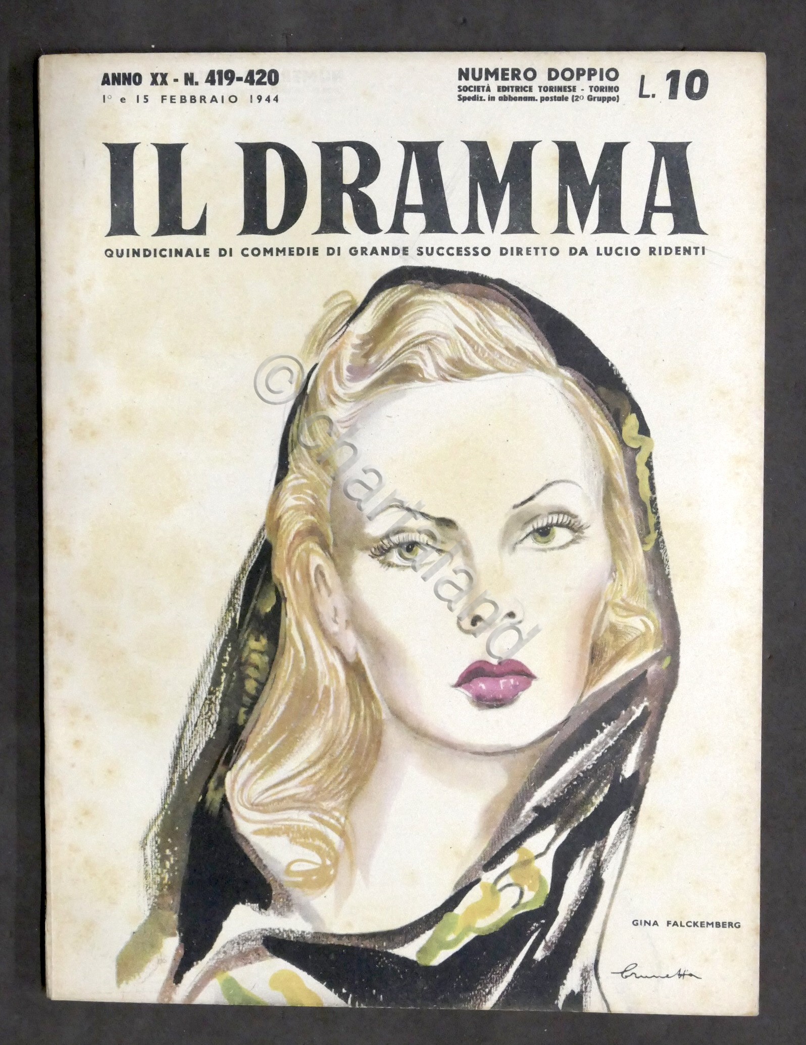 Il Dramma - Quindicinale di commedie - N. 419-420 - …