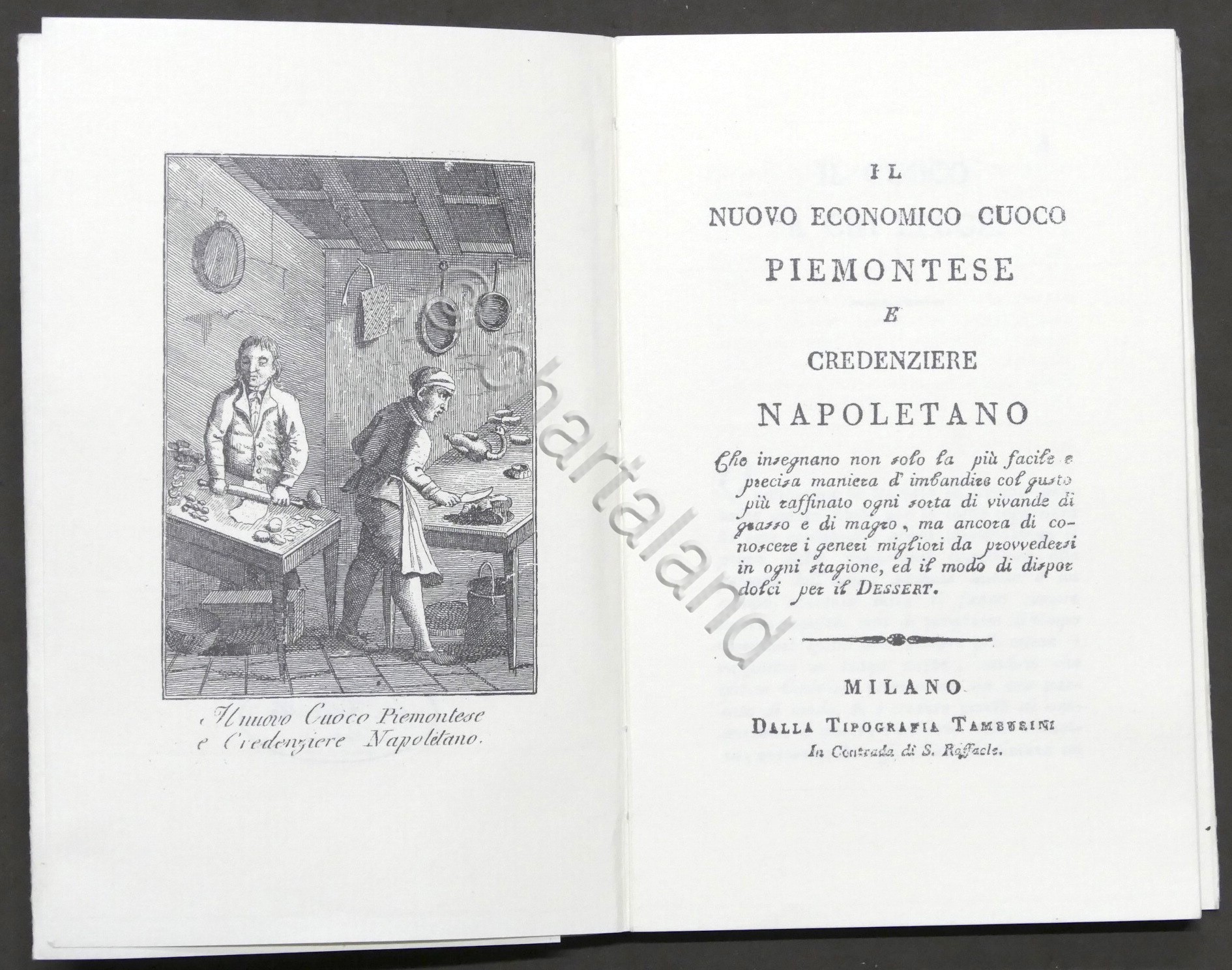 Il nuovo economico cuoco piemontese e credenziere napoletano - Anastatica