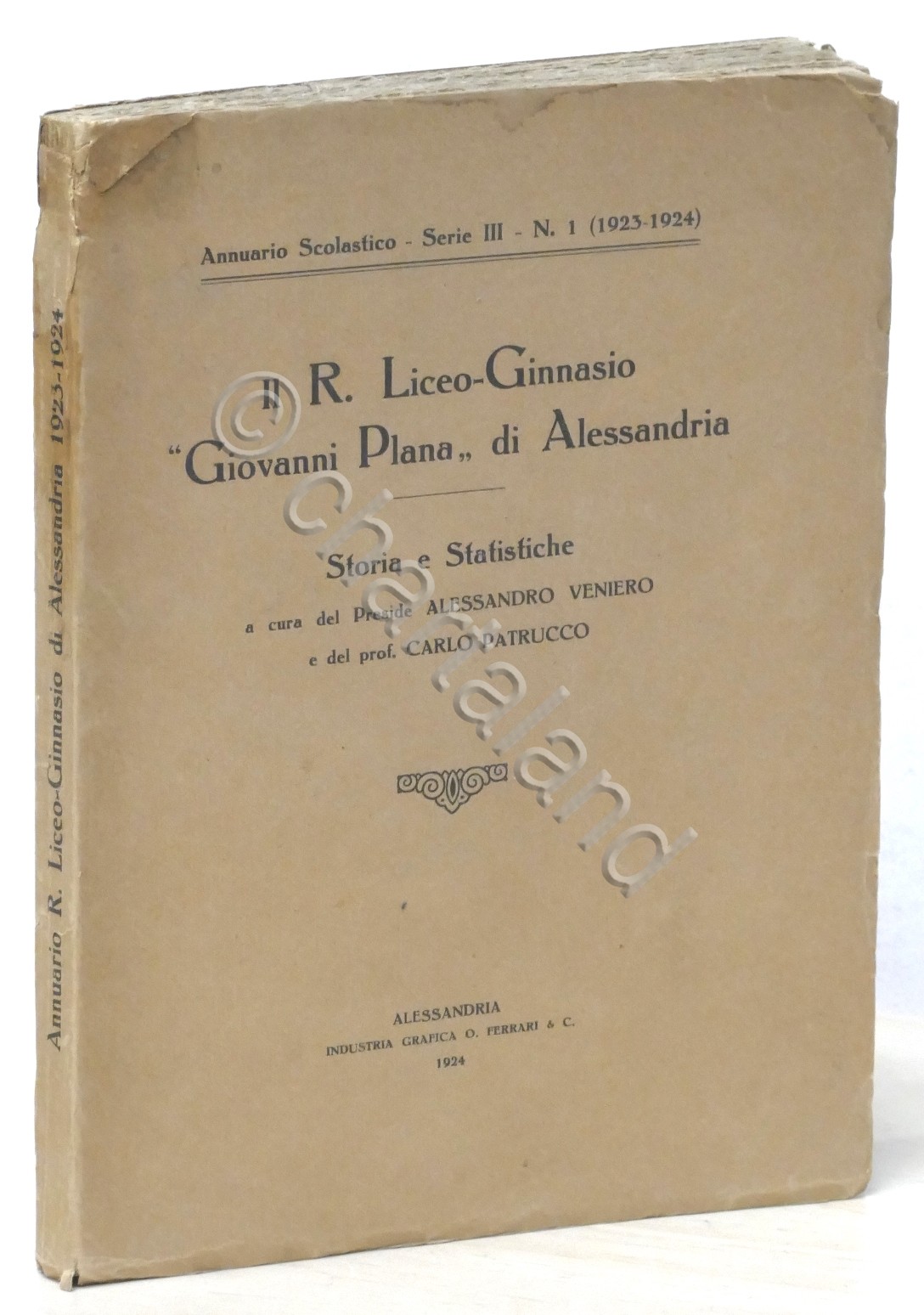 Il R. Liceo Ginnasio Giovanni Plana di Alessandria - Storia …