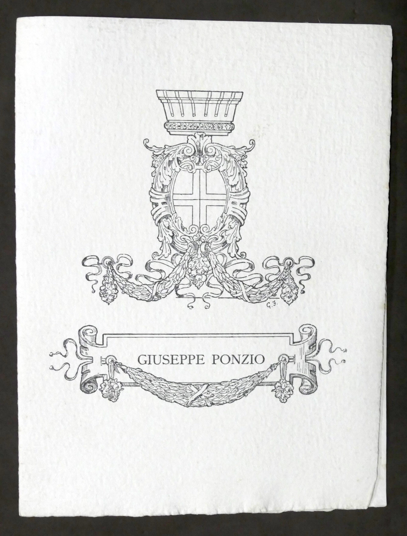 In memoria di Giuseppe Ponzio - L'Ufficio Tecnico Municipale di …