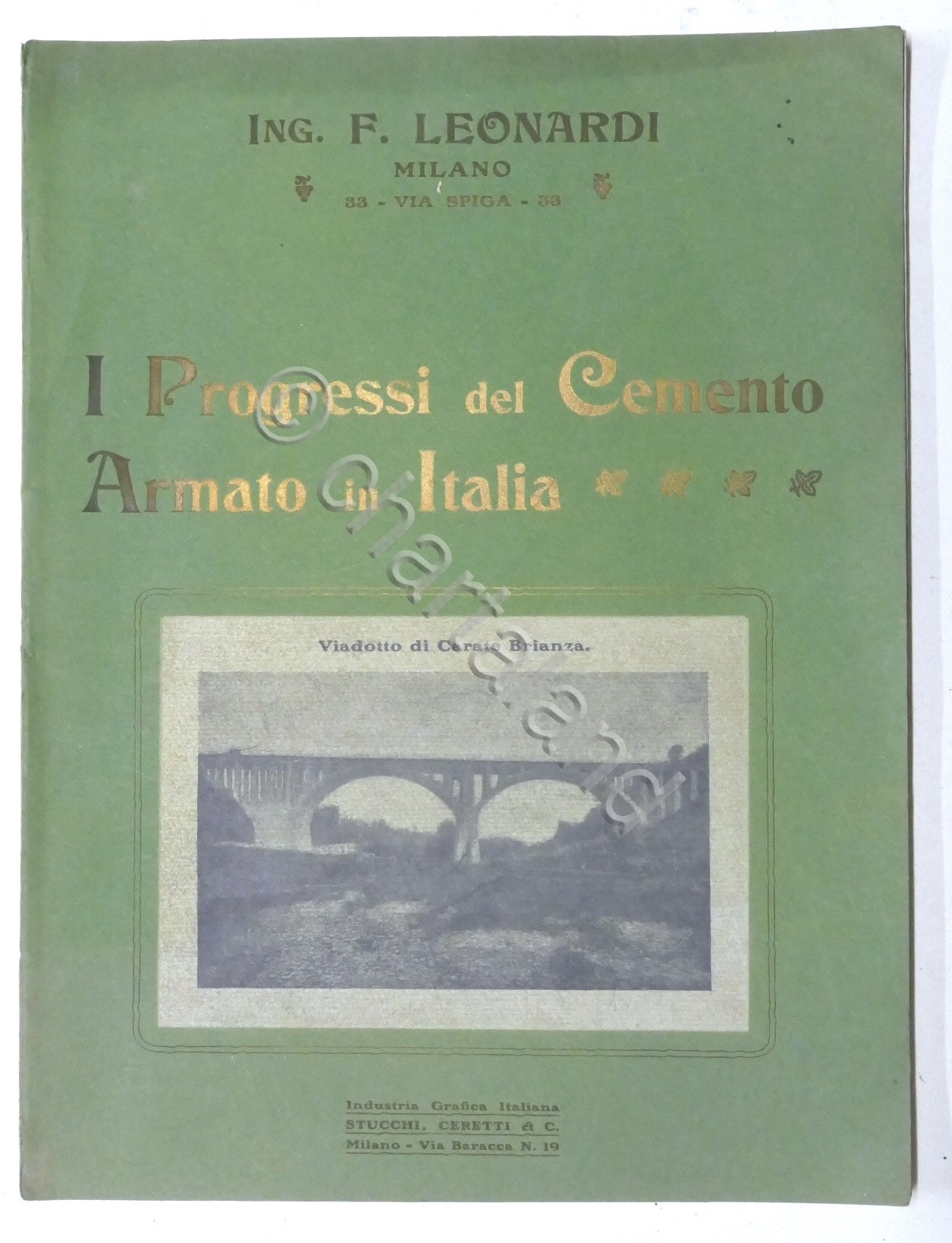 Ing. F. Leonardi - Milano - I Progressi del Cemento …
