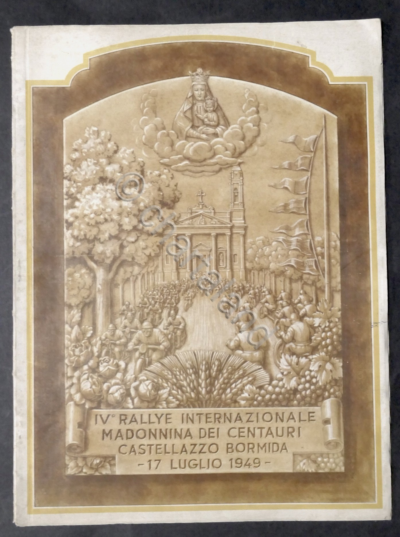 IV Rallye Madonnina dei Centauri - Castellazzo Bormida - Opuscolo …