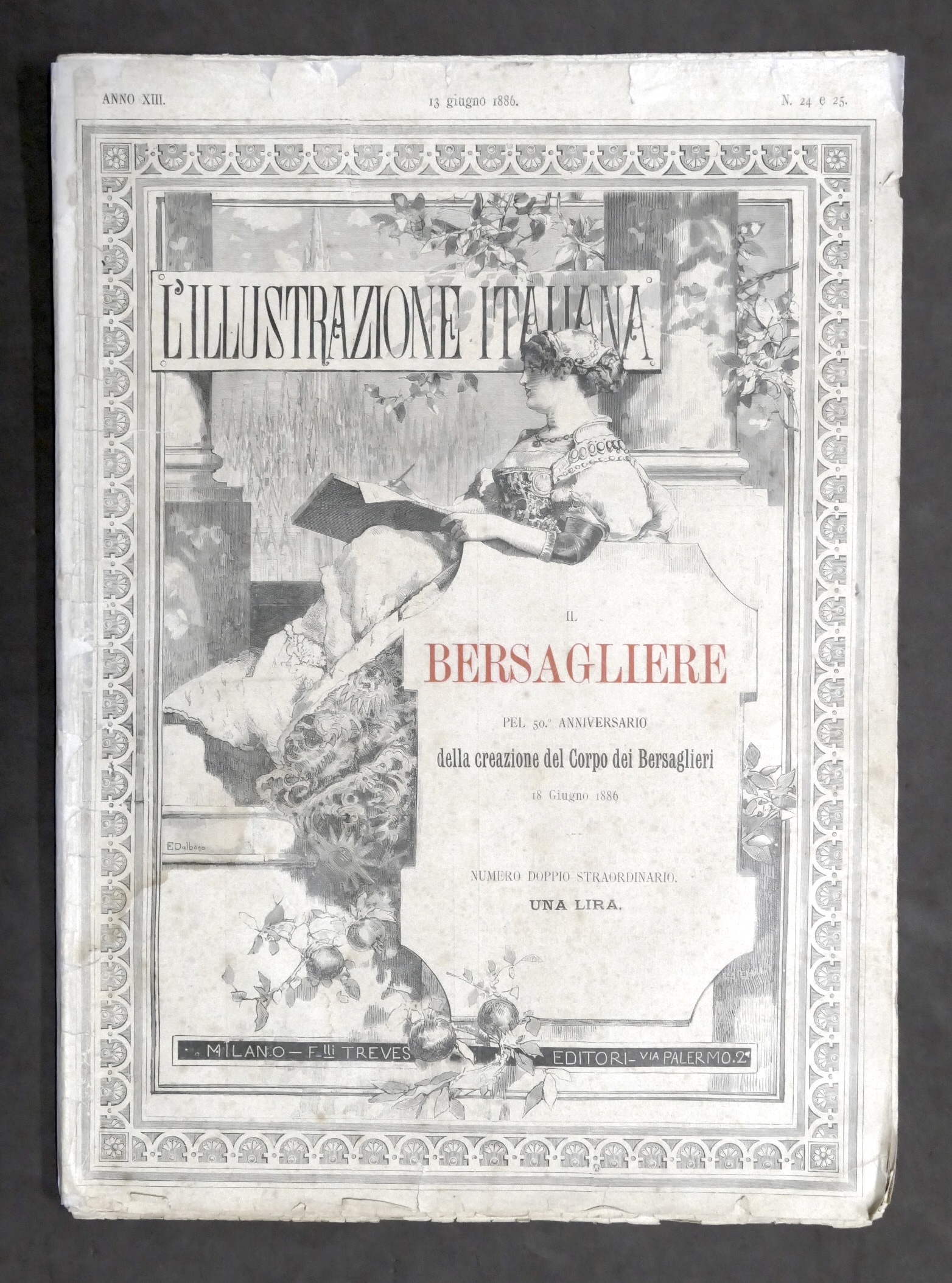 L'Illustrazione Italiana - N. 24 e 25 - 1886 - …