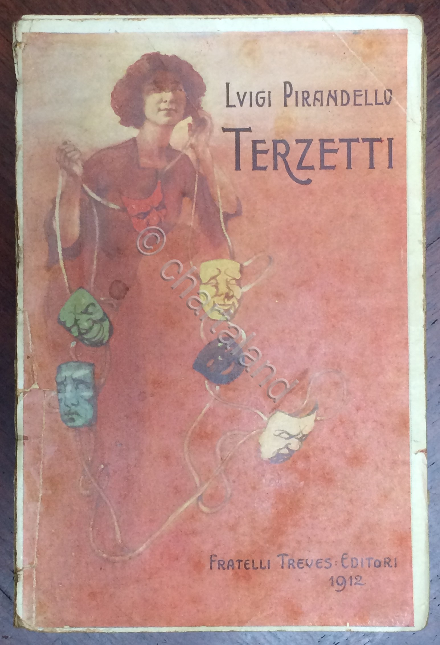L. Pirandello - Terzetti - 1^ ed. 1912 Treves