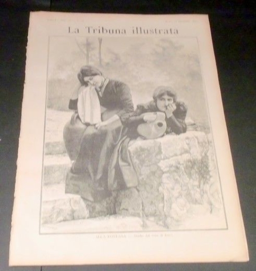 La Tribuna Illustrata - Alla Fontana - Anno I - …